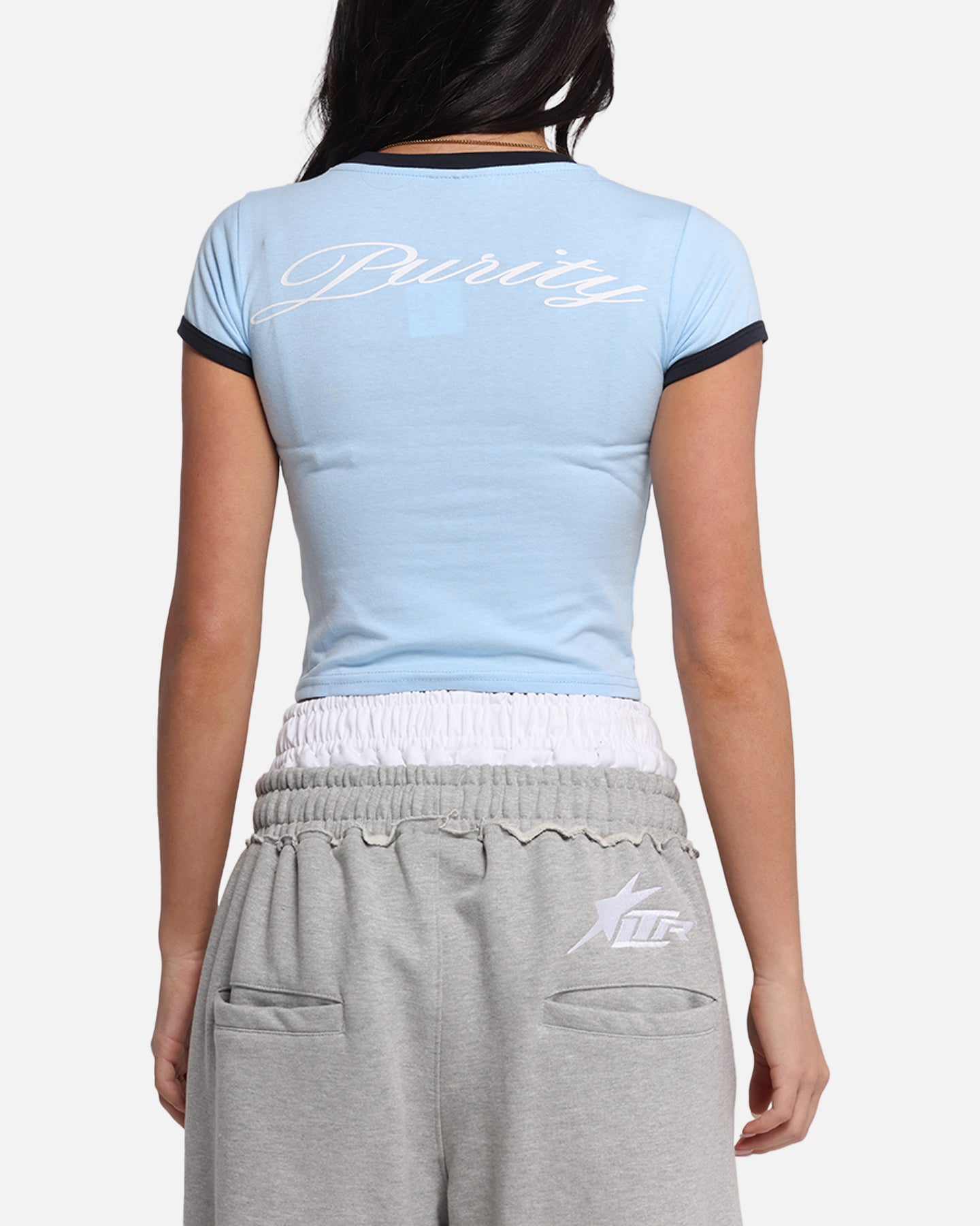 Loiter Women's Purity Baby T-Shirt Baby Blue、mySite、zt4zffjzw