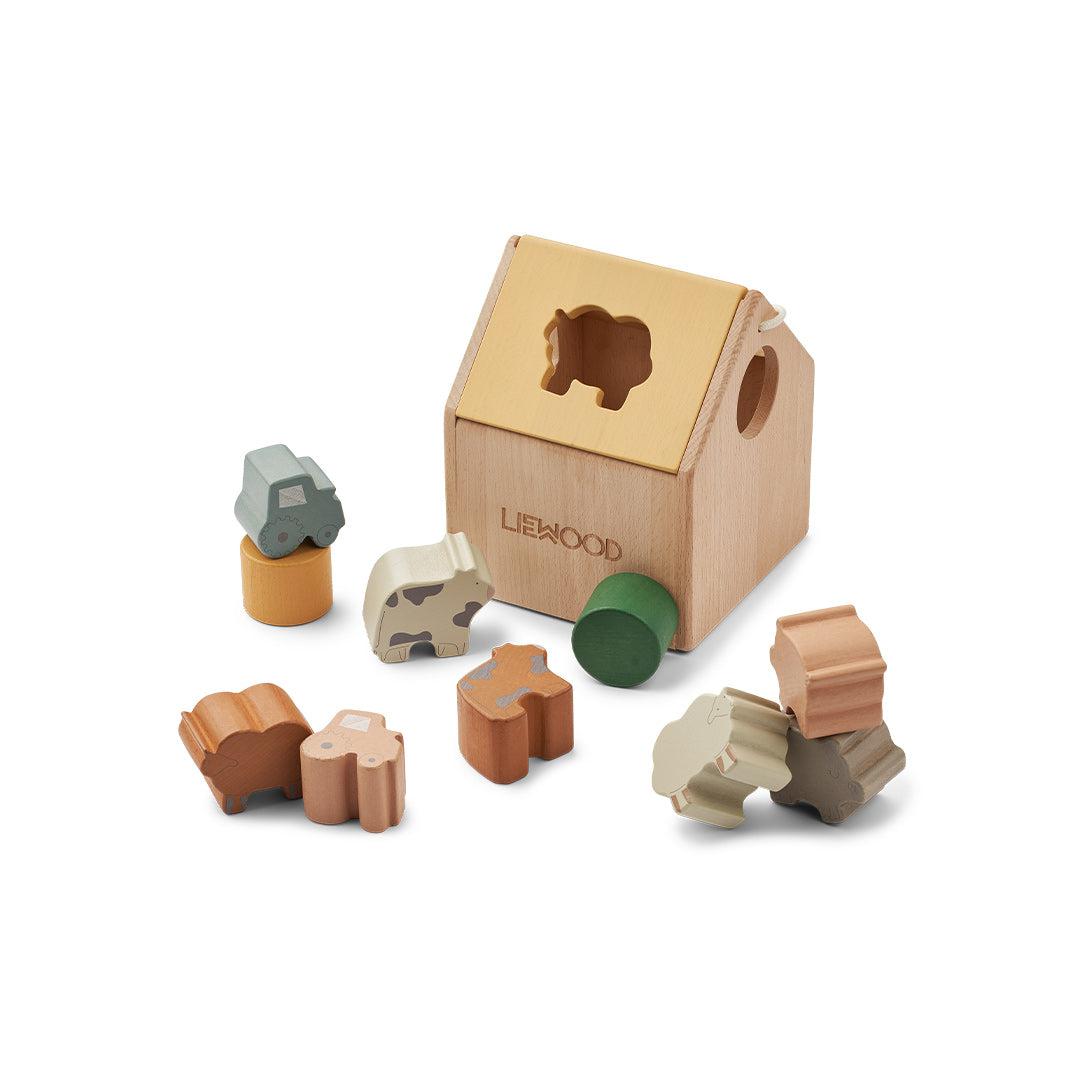  Liewood Ludwig Shape Sorter - Sandy Multi Mix、mySite、merchandisen