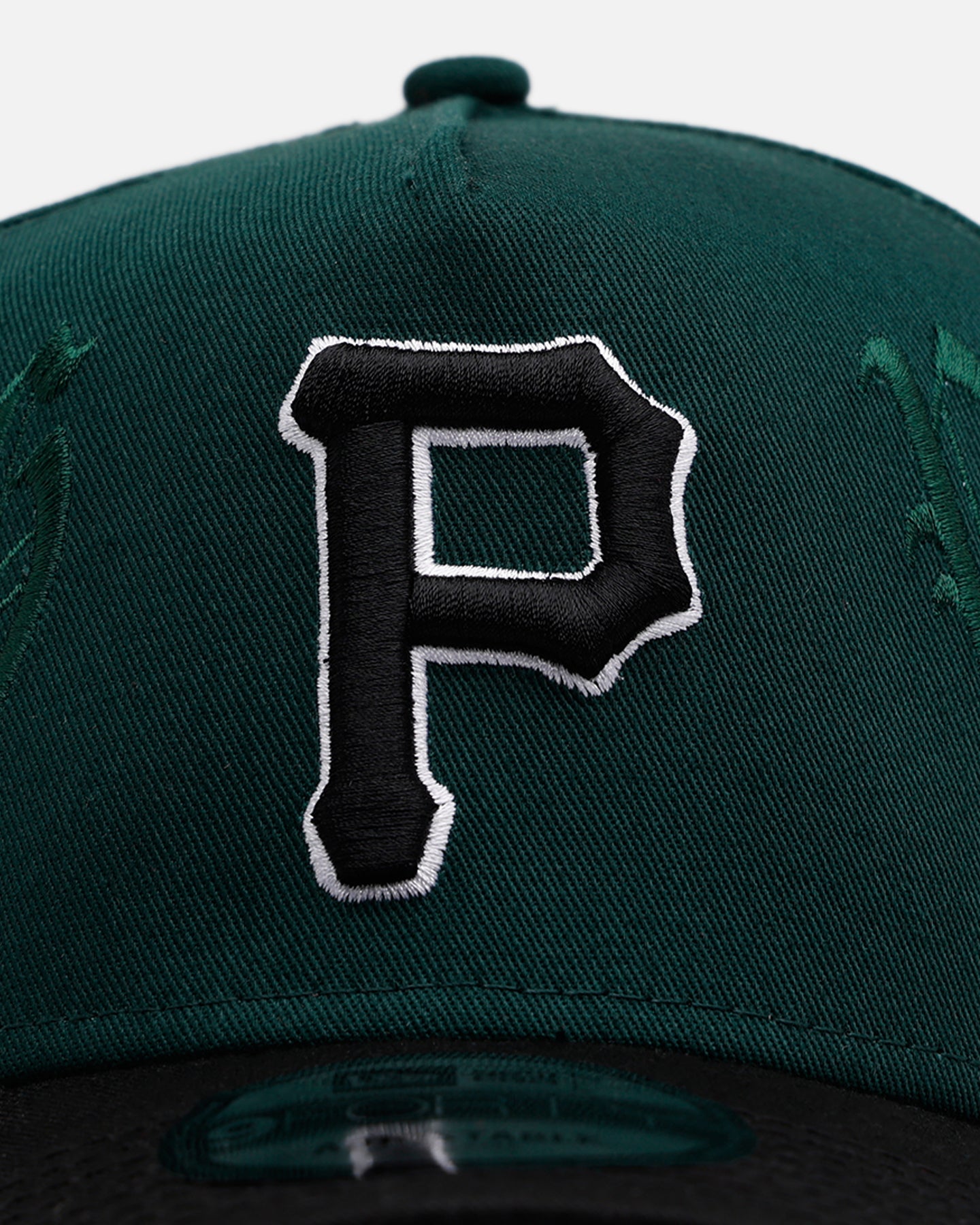 New Era Pittsburgh Pirates 'Gothic Script Two Tone' 9FORTY A-Frame Snapback Dark Green/Black、mySite、zt4zffjzw