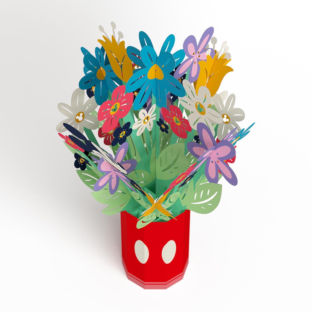Disney's Mickey Mouse Colorful Blooms Bouquet、mySite、solidvoid