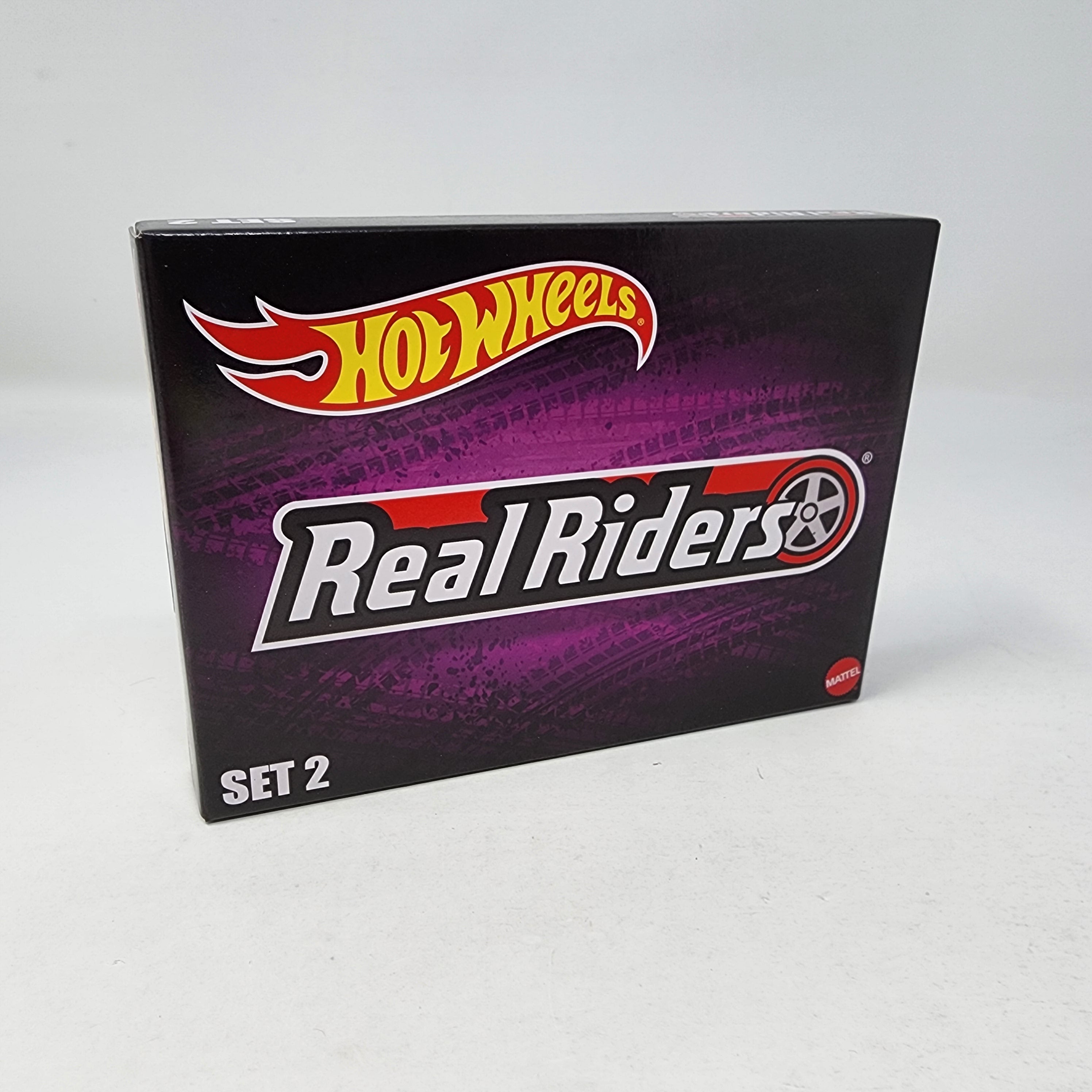 Set #2 Real Rider Tire & Rims * Hot Wheels includes 6 Sets、mySite、hgirdovlk