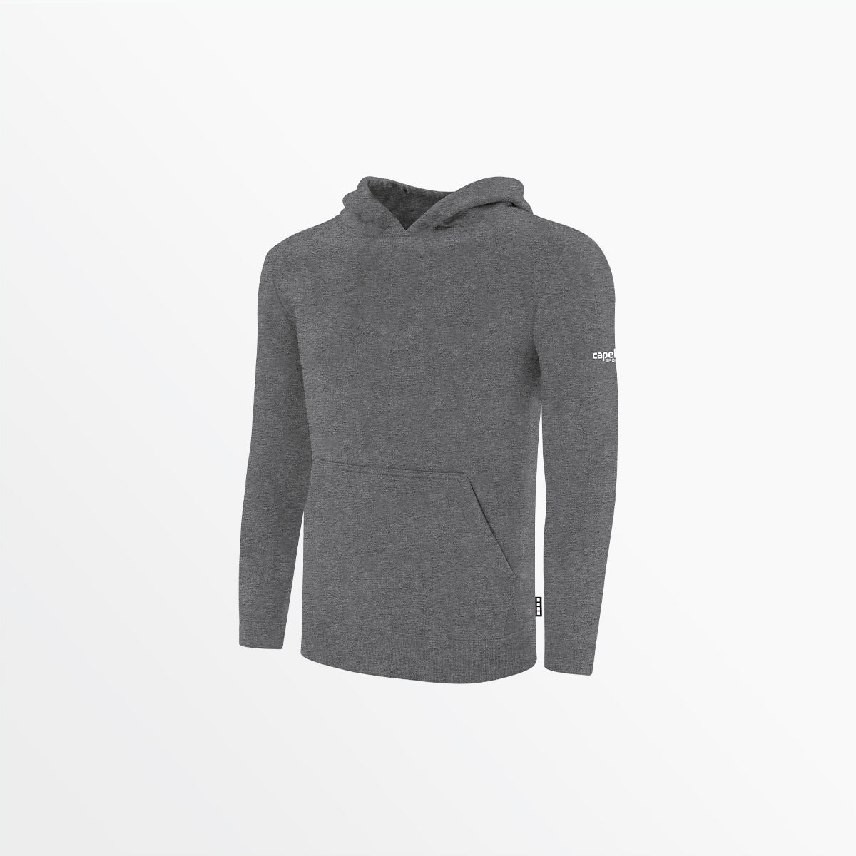 YOUTH BASICS FLEECE PULLOVER HOODIE WITH SLEEVE LOGO