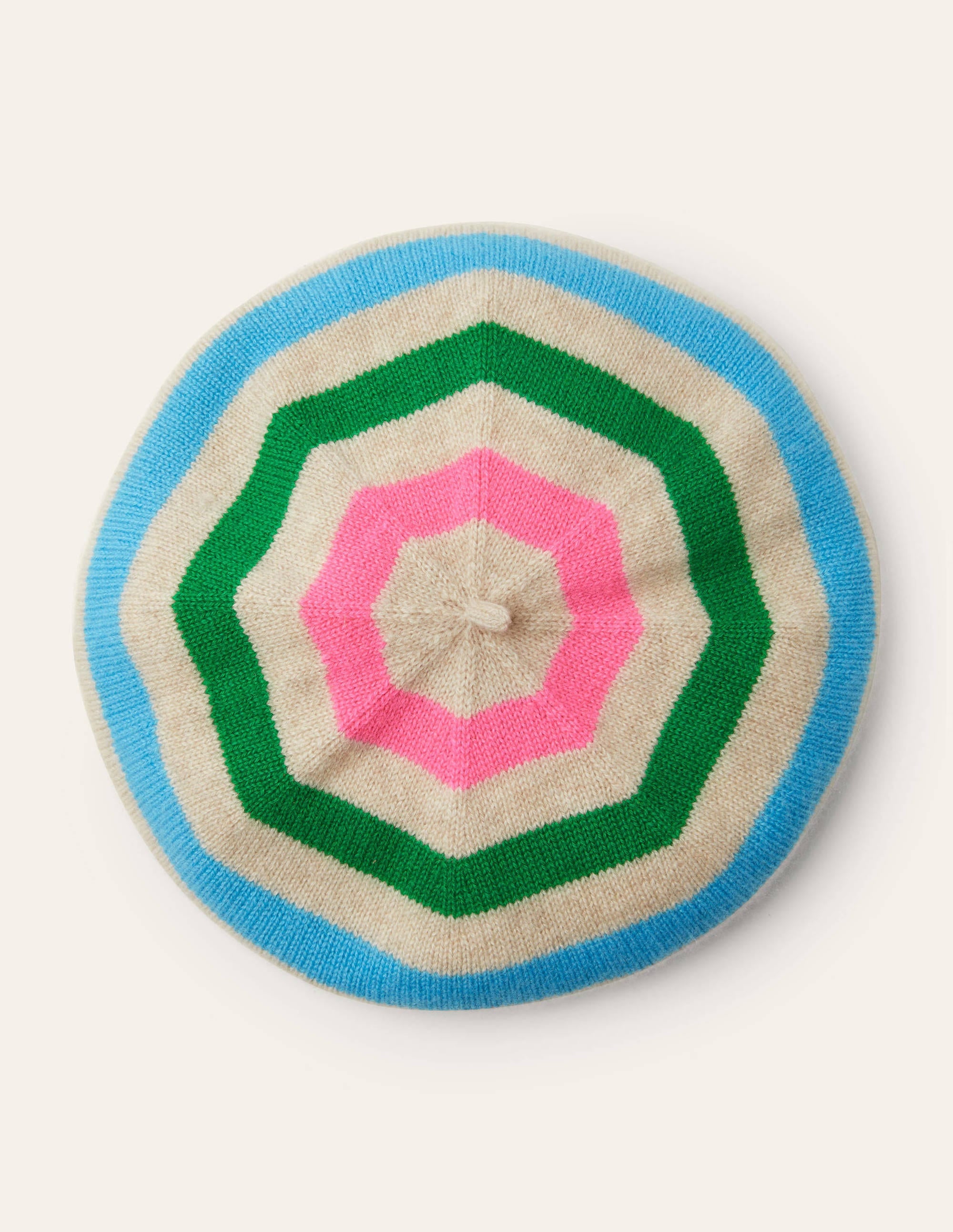  Cashmere Beret-Multi Stripe、mySite、ashleygrahame