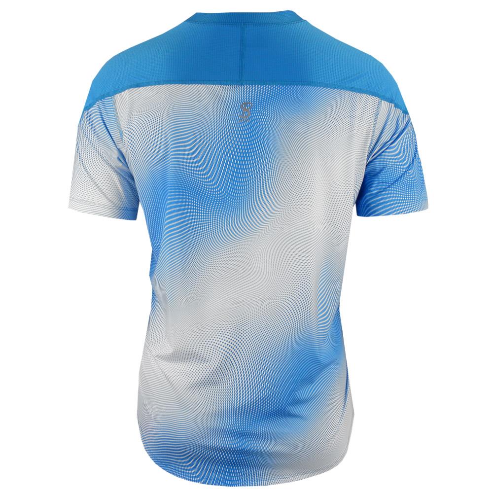 SB Sport Men's Energy Dots Short Sleeve - White/Blue