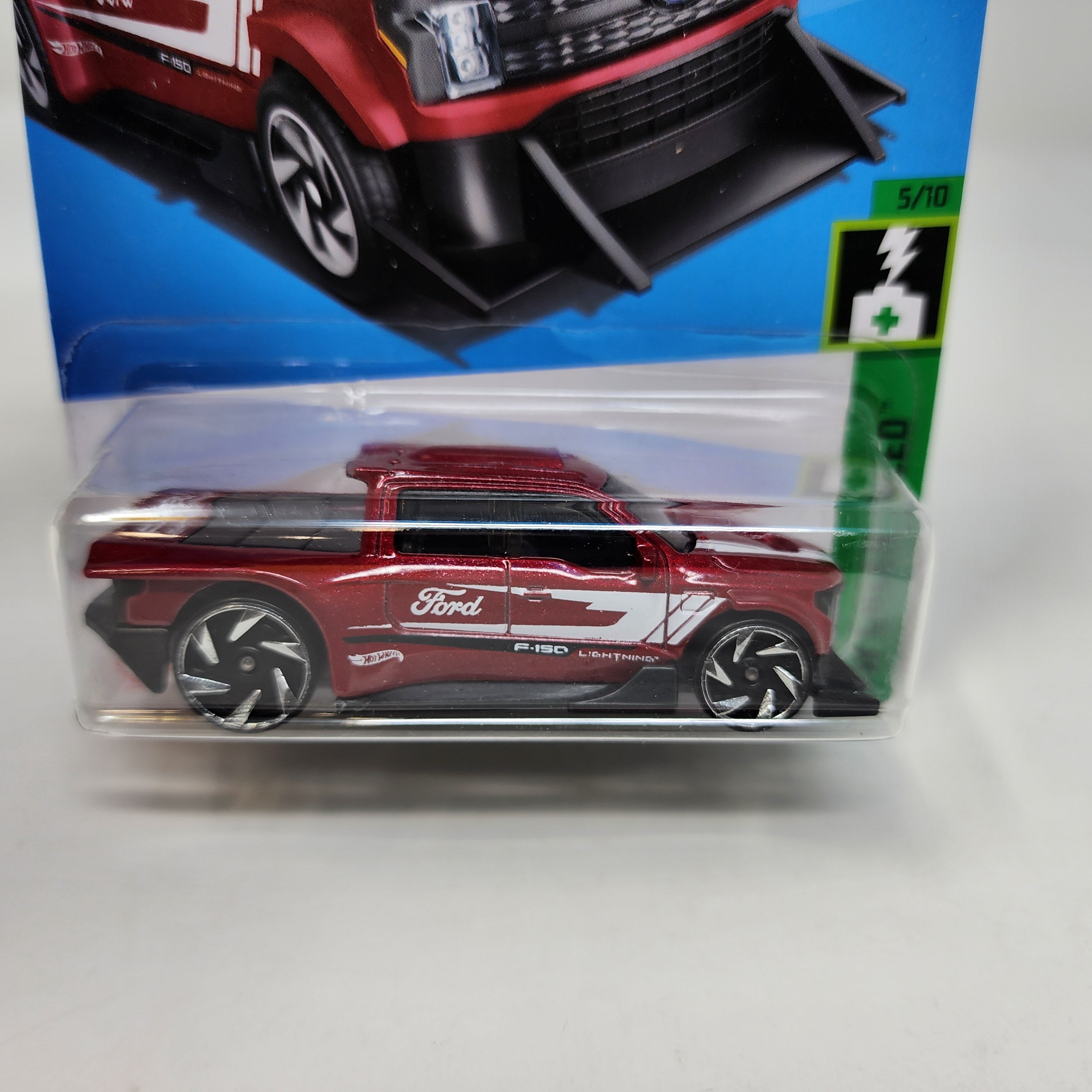 Ford F-150 Lightning #37 * Burgundy * Hot Wheels 2024、mySite、hgirdovlk