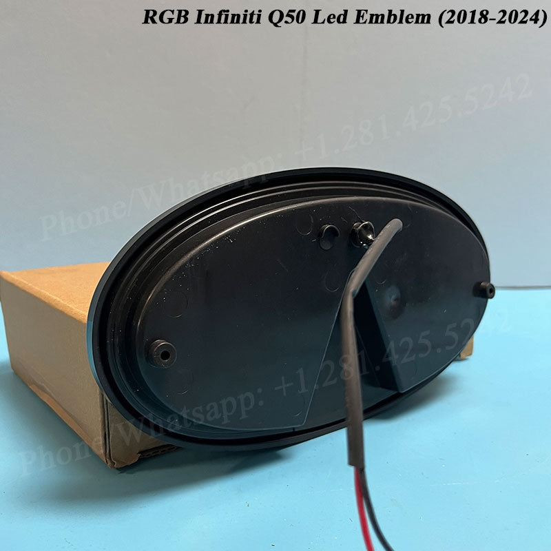 New RGB Infiniti Q50 Led Emblem (2018-2024) (Bicolor)、mySite、nflplayoffbracketp