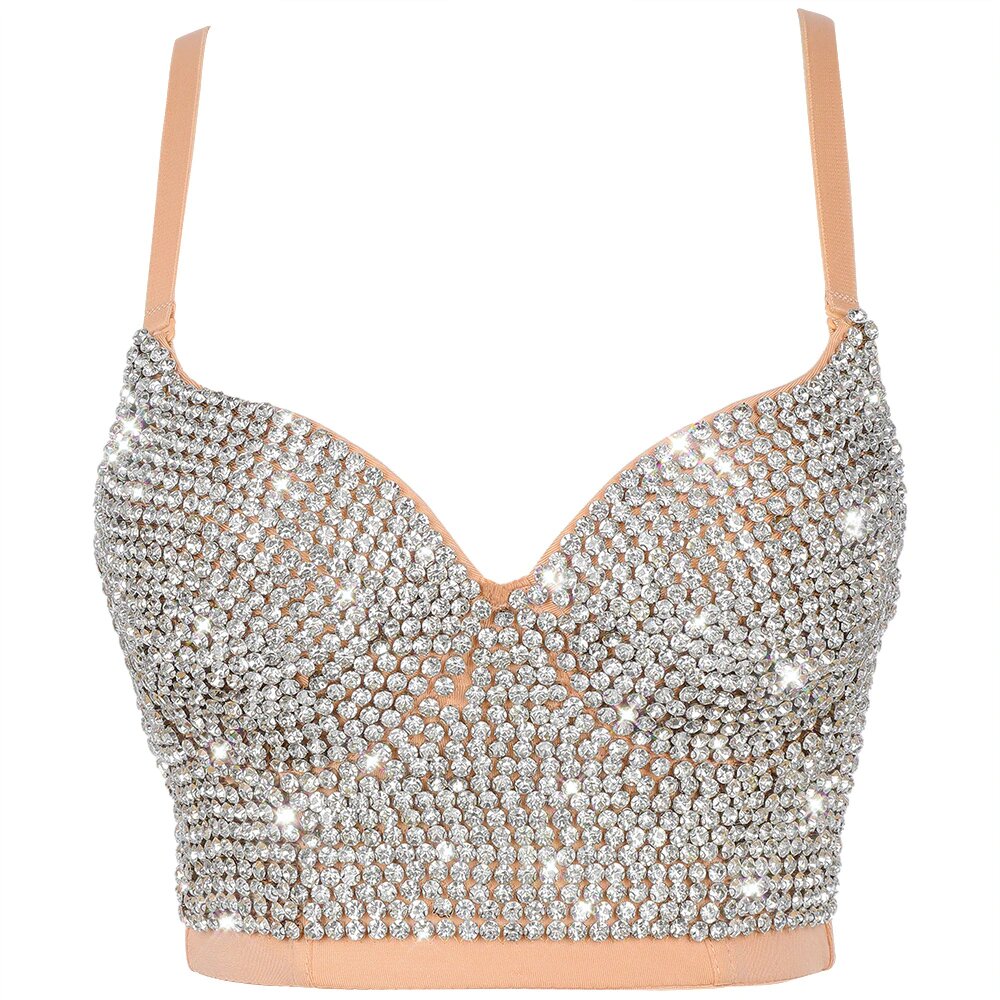  Elsa Crystal Bustier (Beige)、mySite、merchandisen