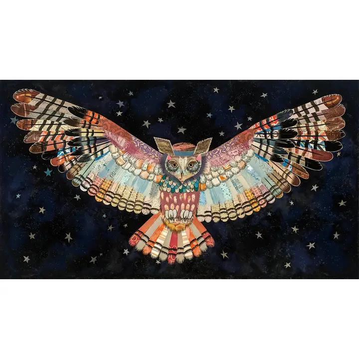 Art Print | Boho Owl Wall Art | the Protector, II、mySite、g9winljtr