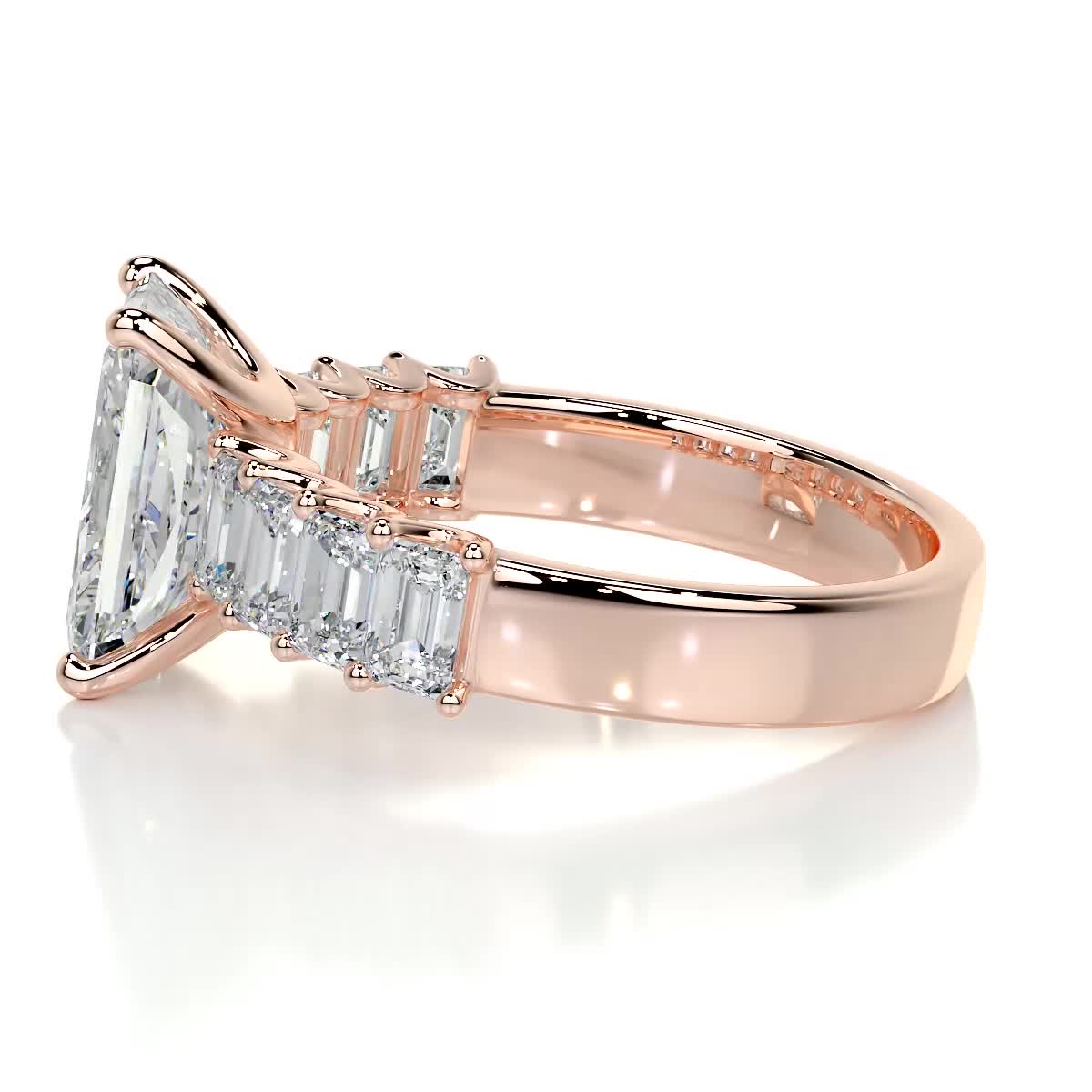 Arabella Diamond Engagement Ring -14K Rose Gold、mySite、hinf8tx79