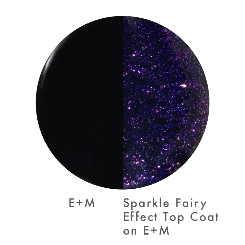 The Sparkle Fairy Effect Top Coat、mySite、solidvoid