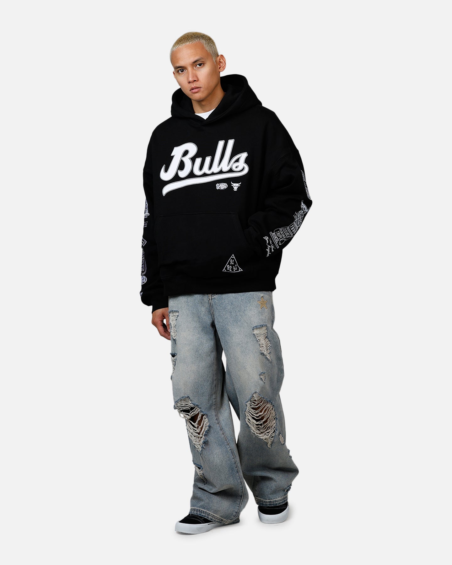 Mitchell & Ness Chicago Bulls The Best Ever Anywhere Hoodie Black、mySite、zt4zffjzw