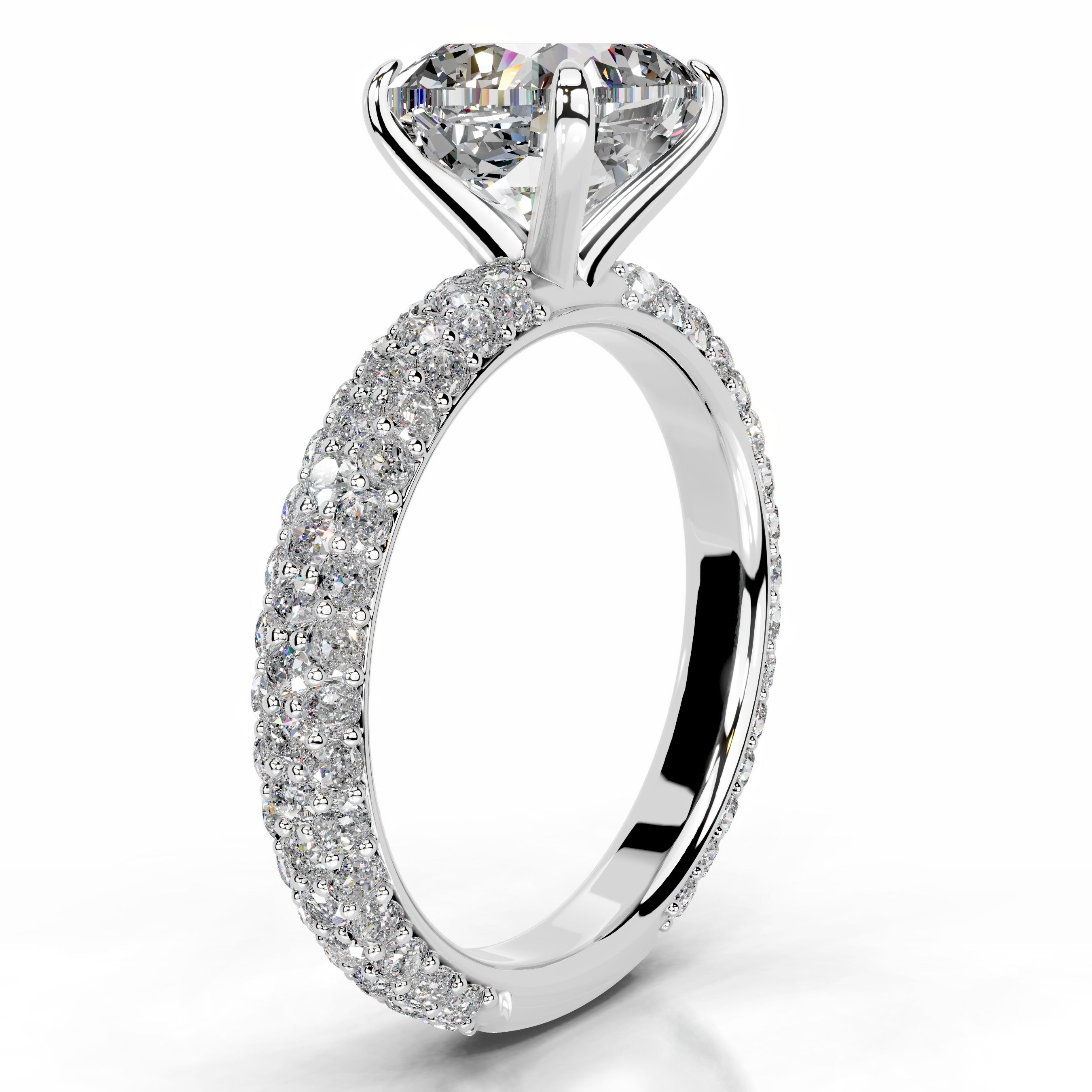 Charlotte Moissanite & Diamonds Ring - Platinum、mySite、hinf8tx79