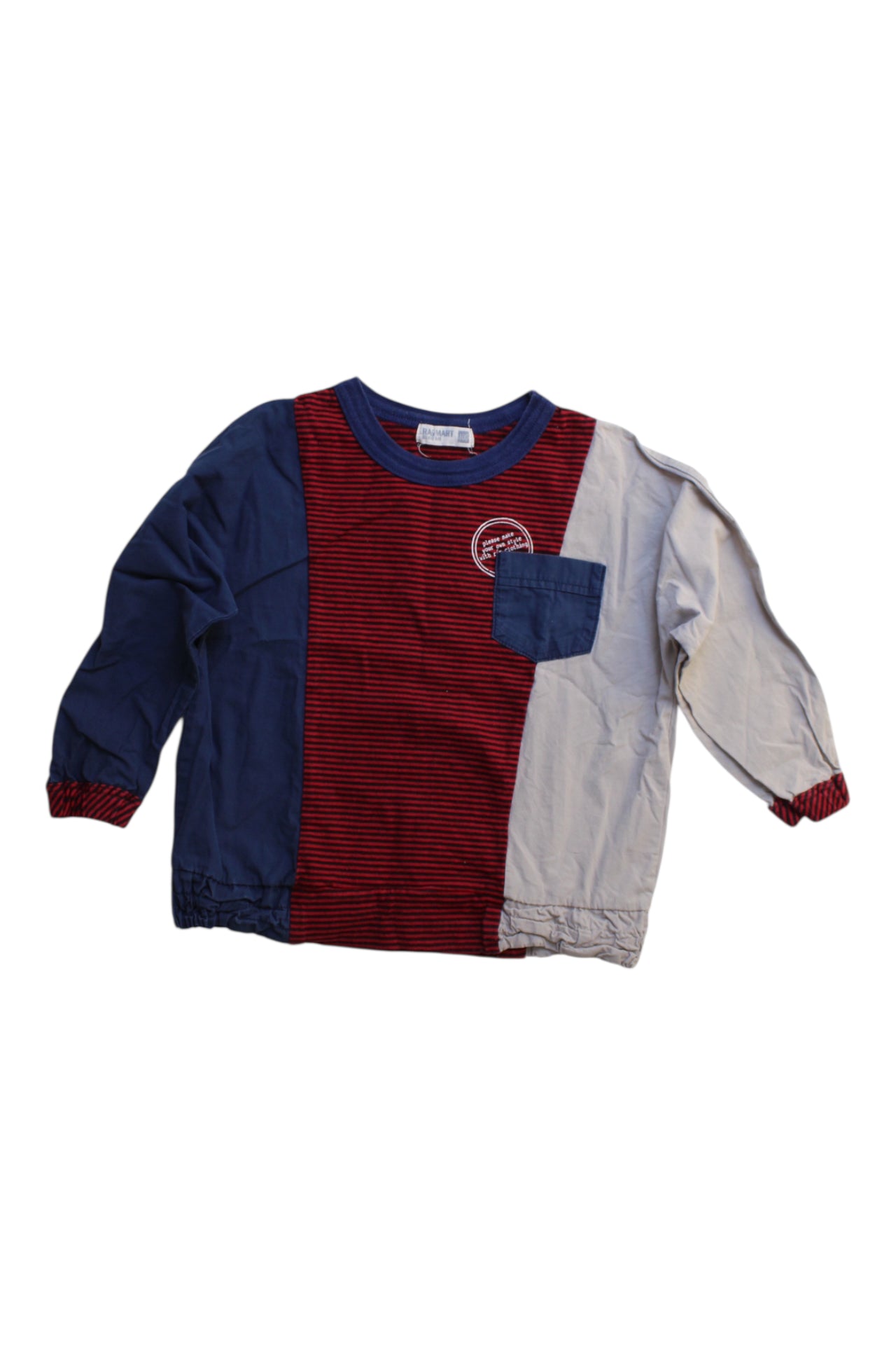 Ragmart Patch Pocket Long Sleeve Top 3T、mySite、g9winljtr