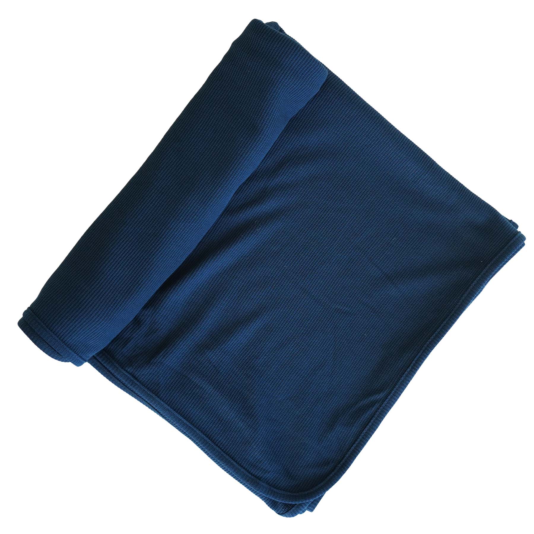  Dark Navy Bamboo Waffle Oversized Swaddle Blanket、mySite、layawaytickets