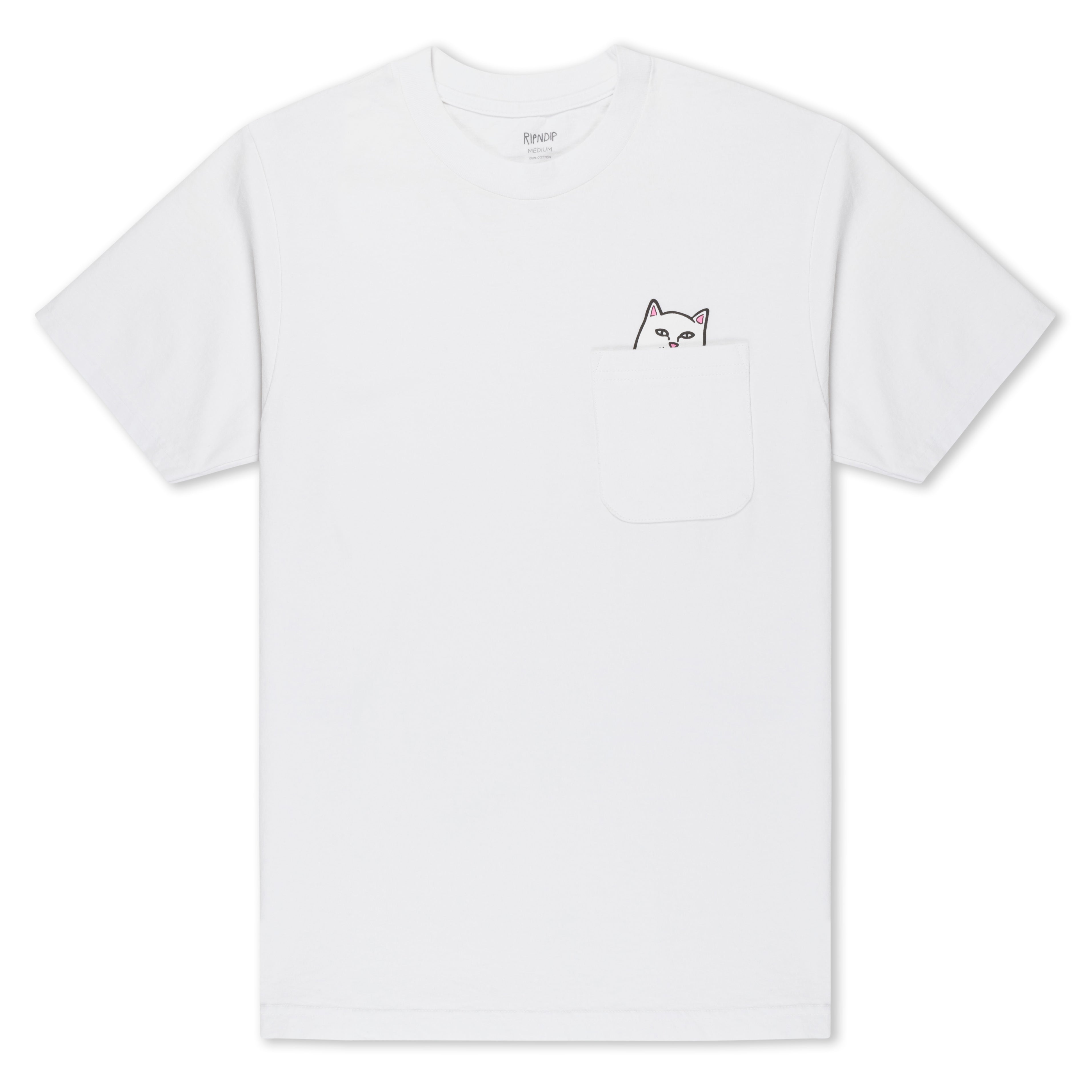  Lord Nermal Pocket Tee (White)、mySite、merchandisen