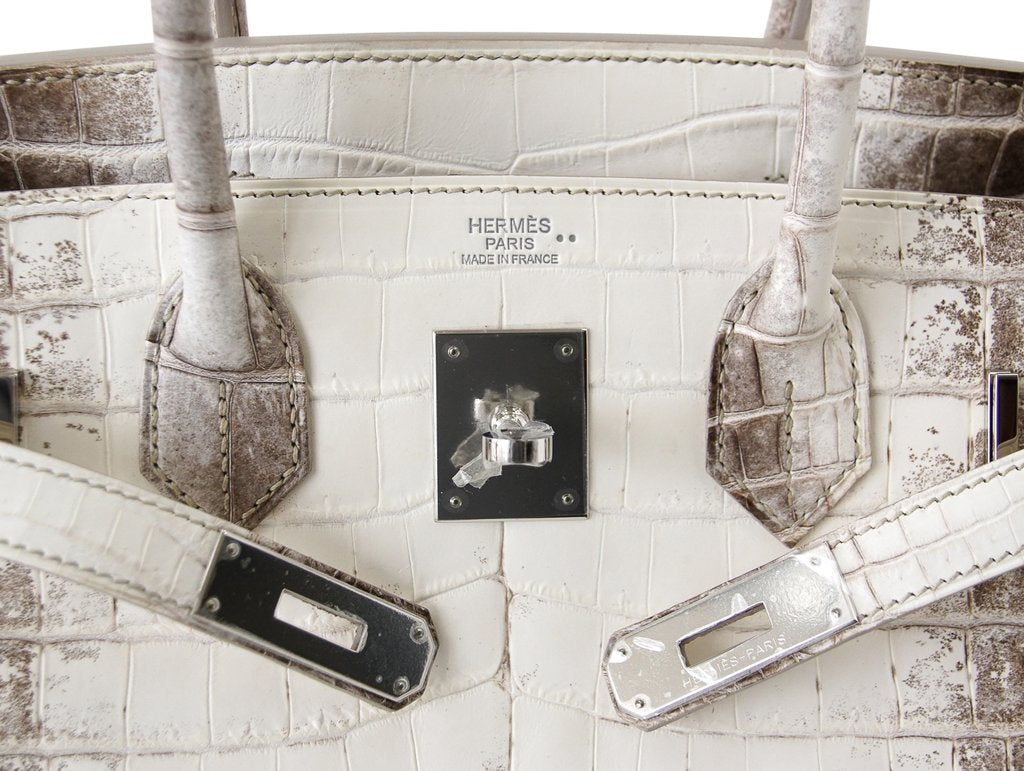 Hermès Birkin 30 Blanc Himalaya Crocodile PHW、mySite、garminoutage.com