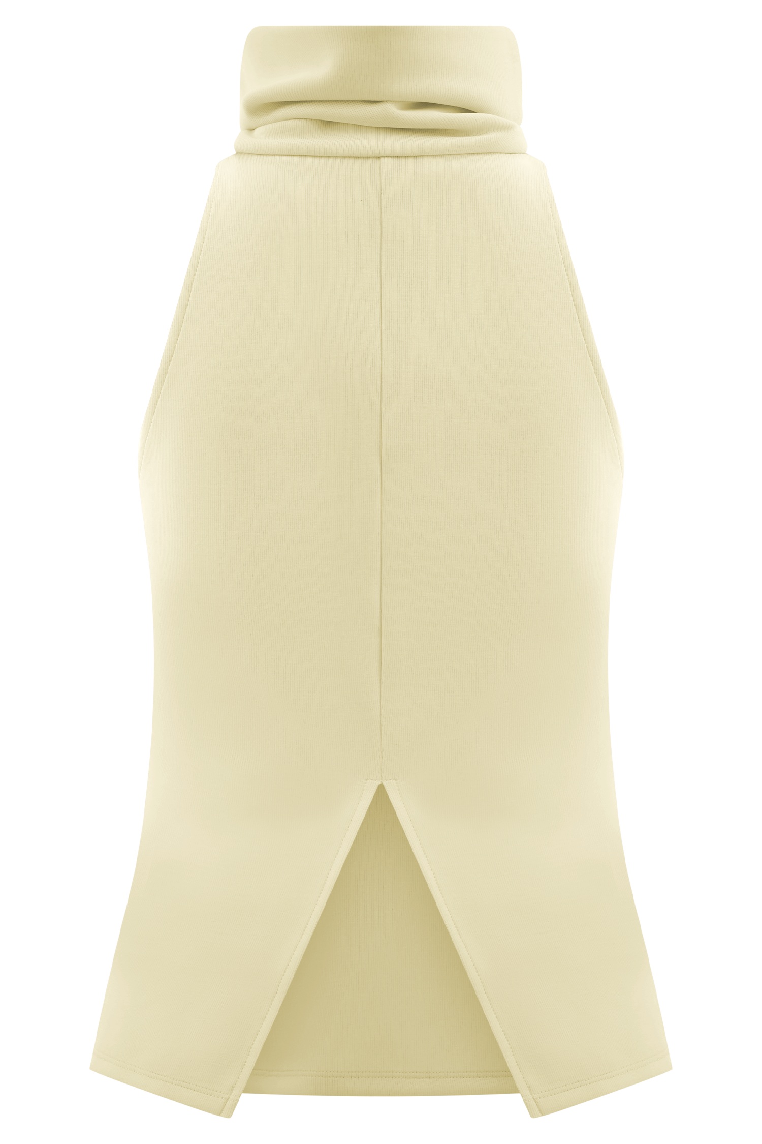 Birdie High Neck Sleeveless Top - Ivory、mySite、solidvoid