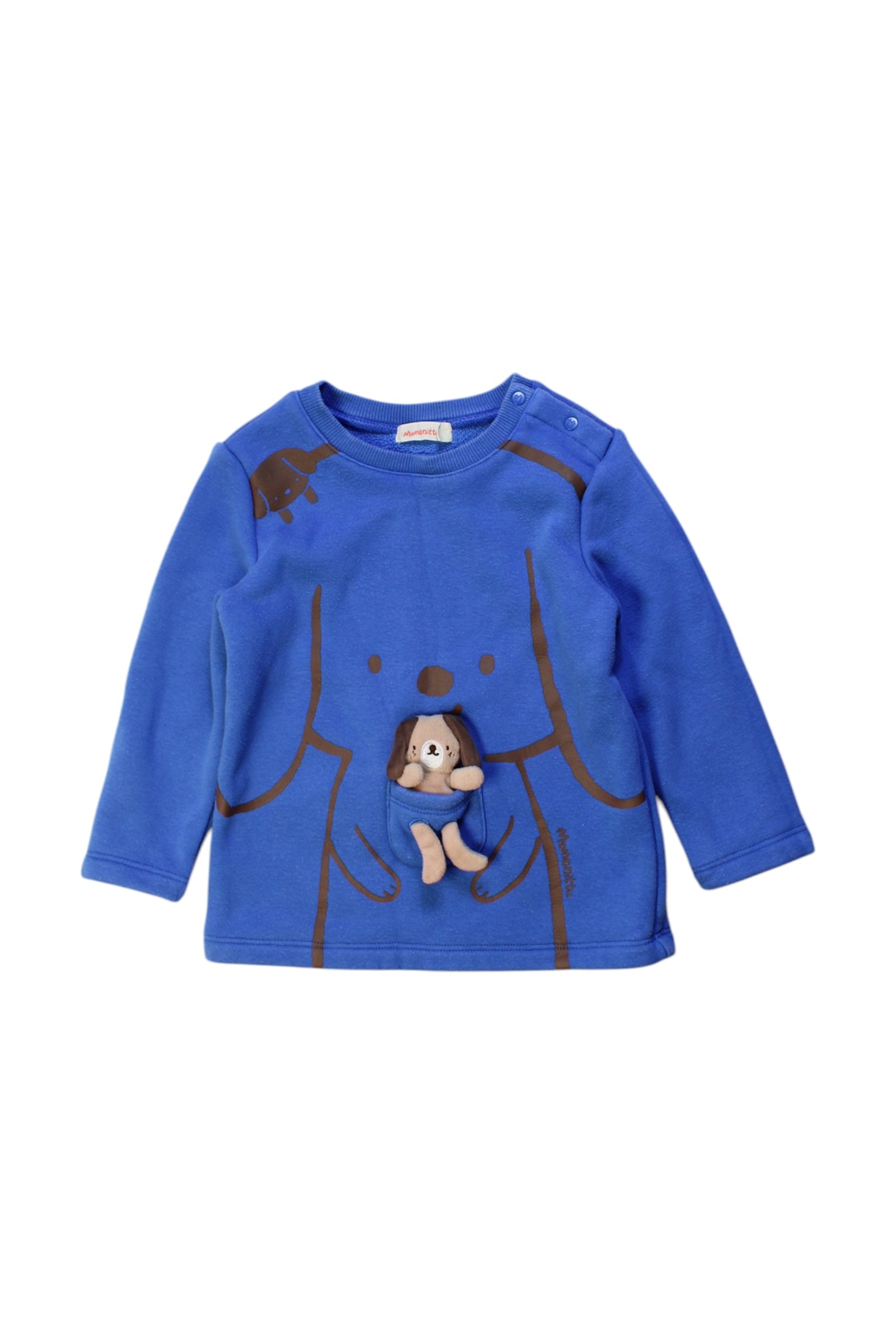 Momonittu Long Sleeve Animal Top 2T、mySite、g9winljtr