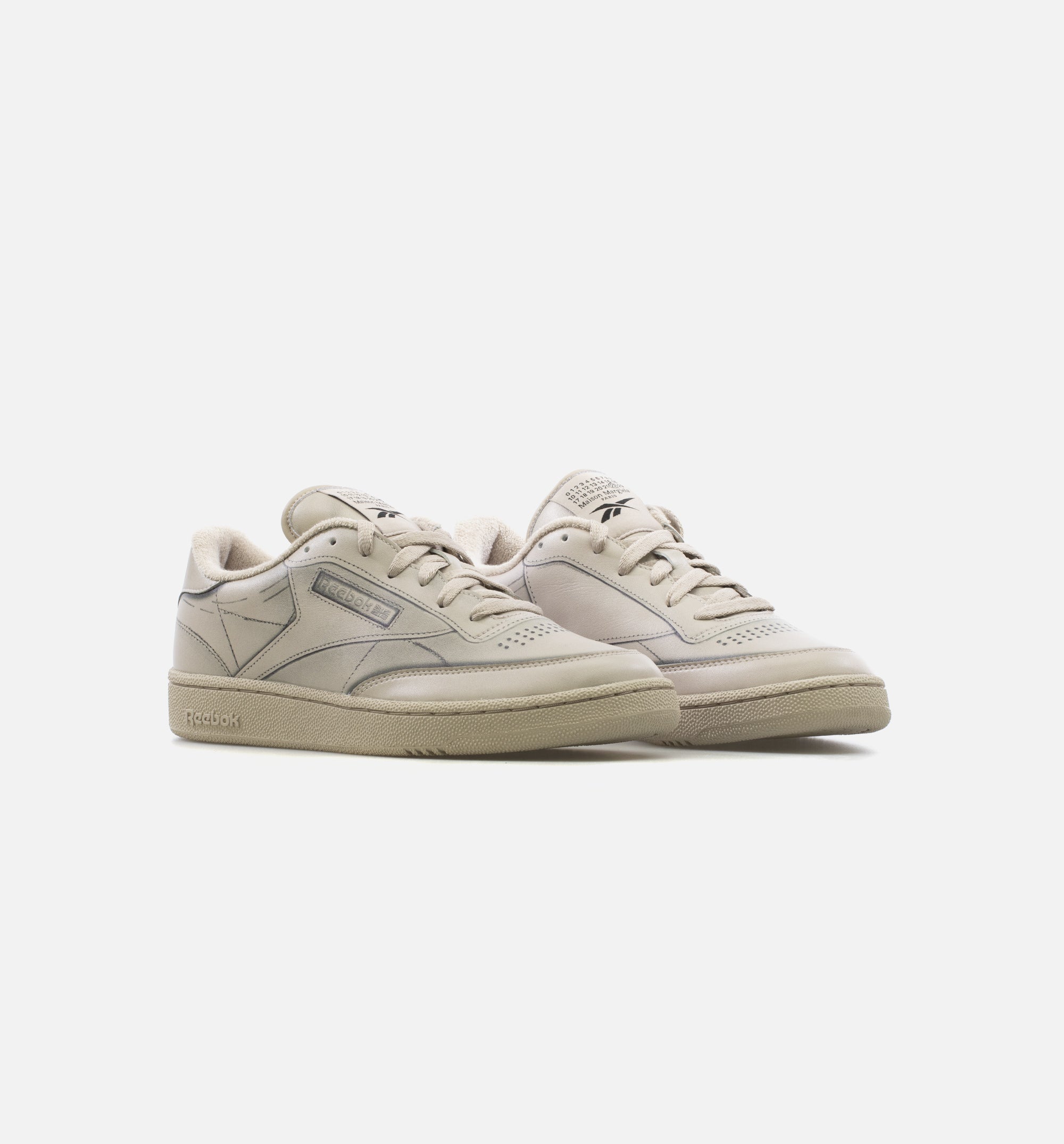 Maison Margiela Club C Trompe Mend Lifestyle Shoe - Tan/Tan、mySite、dreamappss