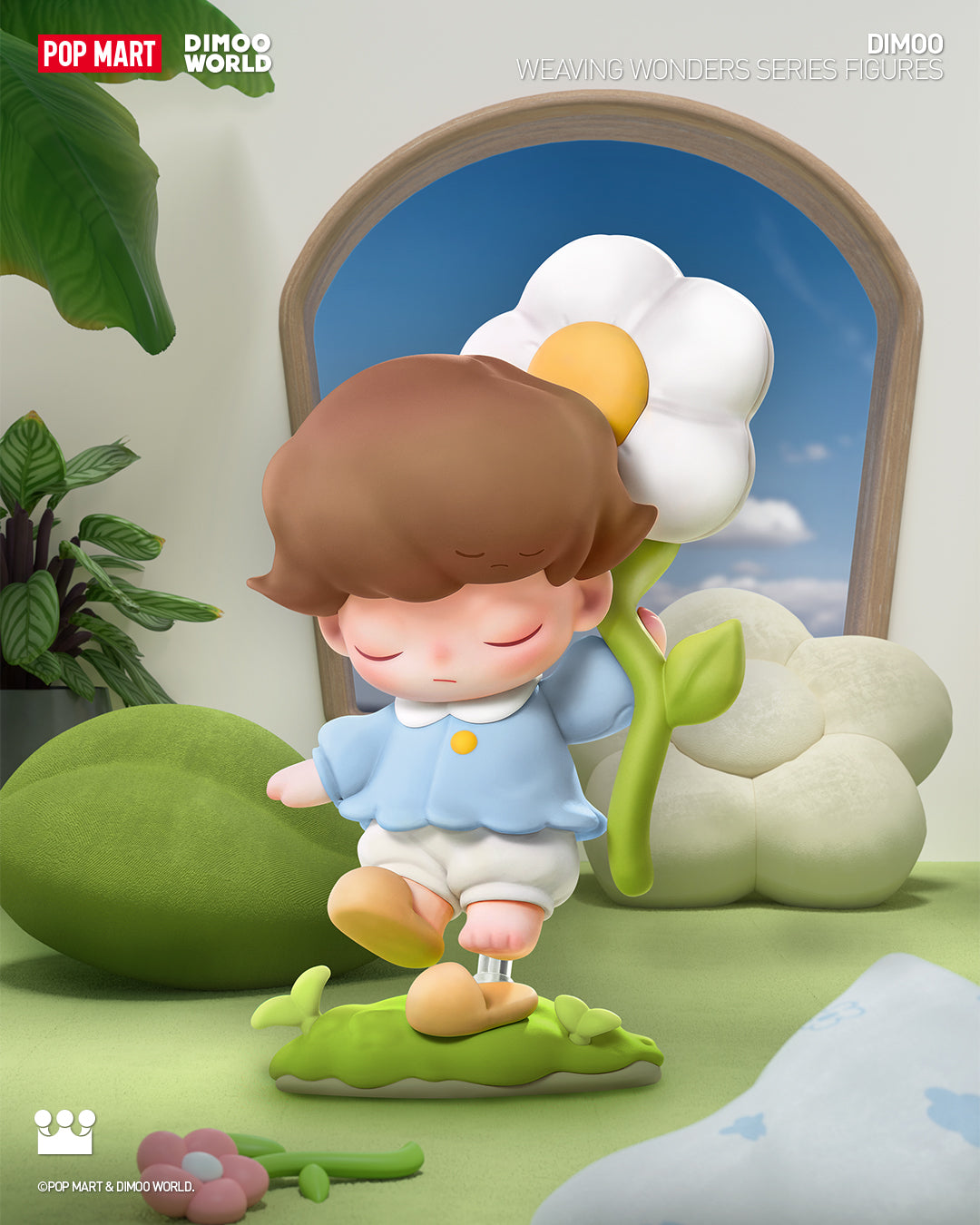  POP MART DIMOO Weaving Wonders Series Figures、mySite、greenlandpopulation