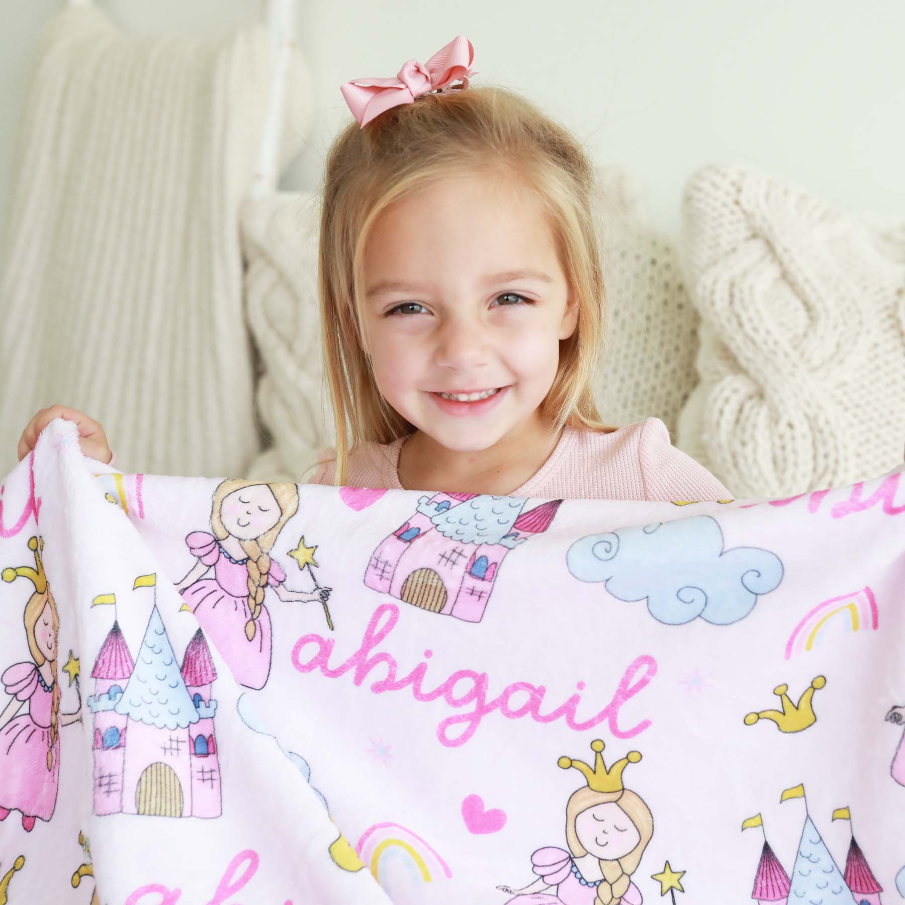  Once Upon A Time Personalized Kids Blanket、mySite、layawaytickets