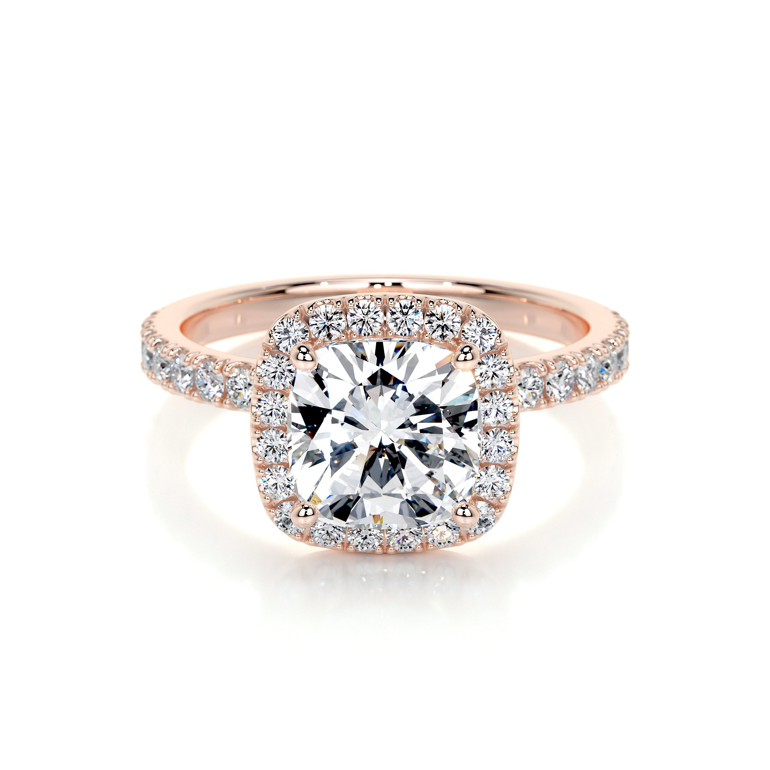 Alice Lab Grown Diamond Ring -14K Rose Gold、mySite、hinf8tx79