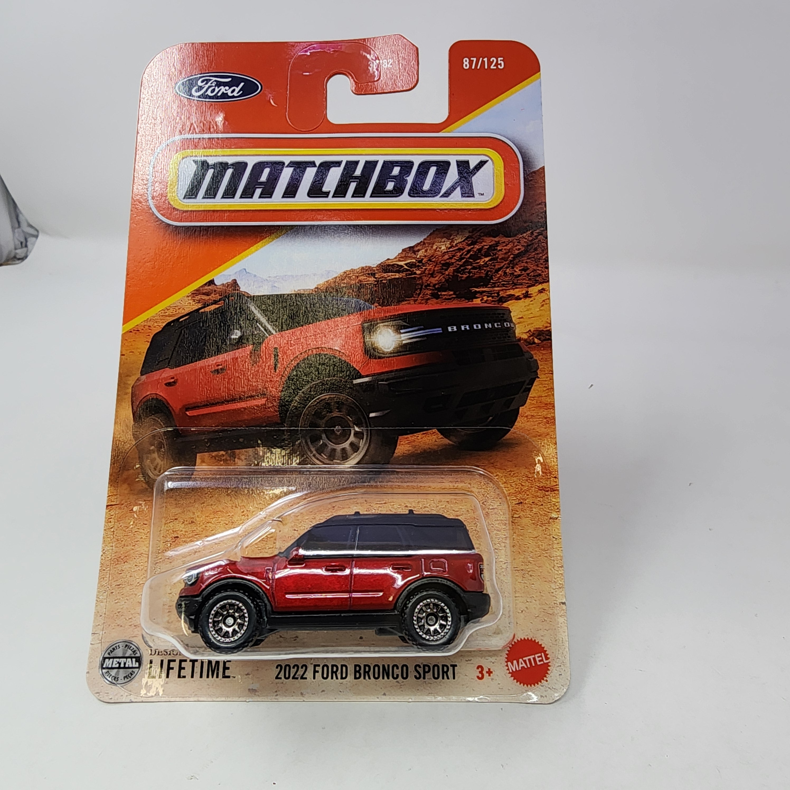 2022 Ford Bronco Sport #87 * Red * 2025 Matchbox Basic Case C、mySite、hgirdovlk