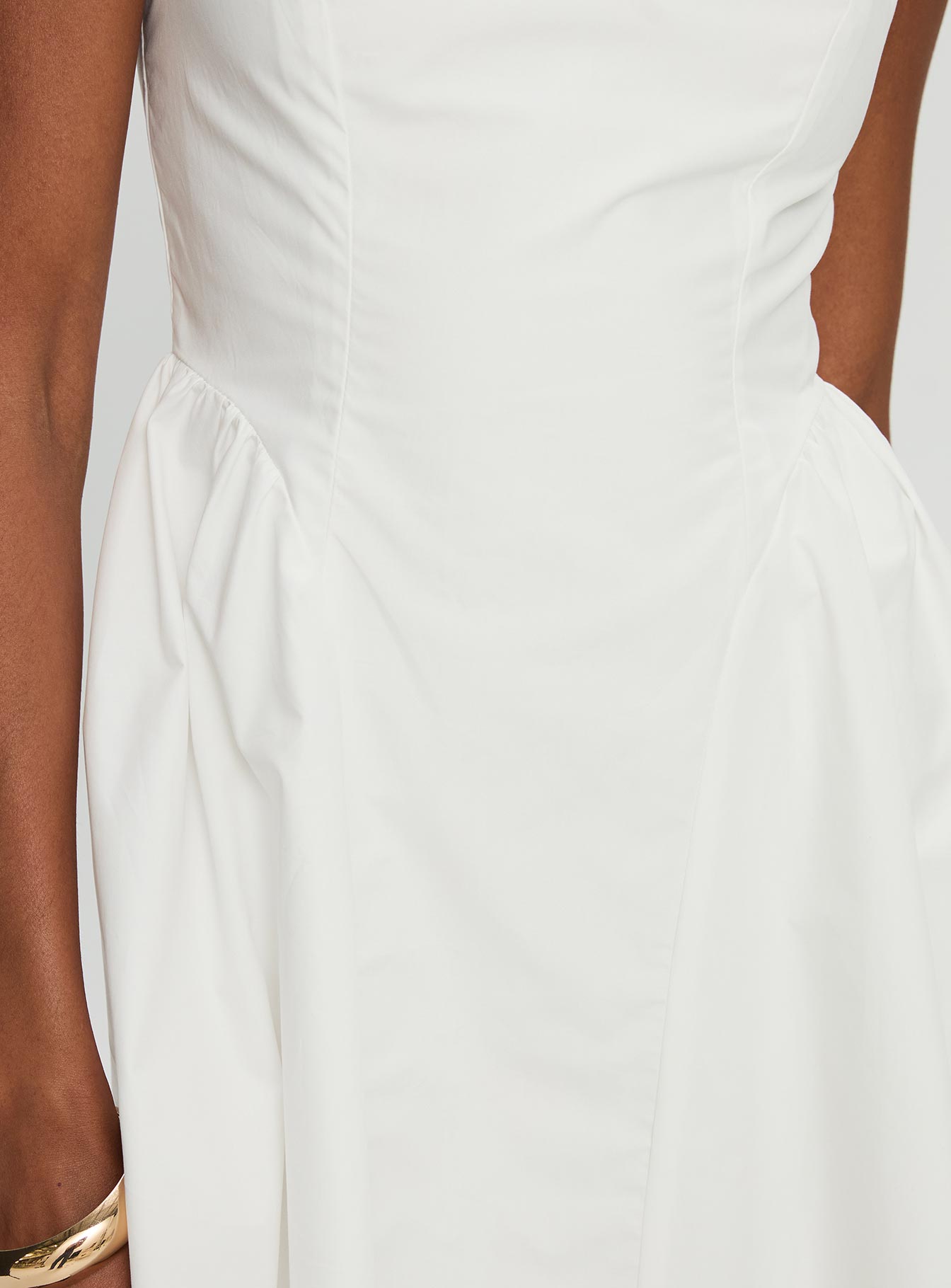 Maryvonne Mini Dress White、mySite、solidvoid