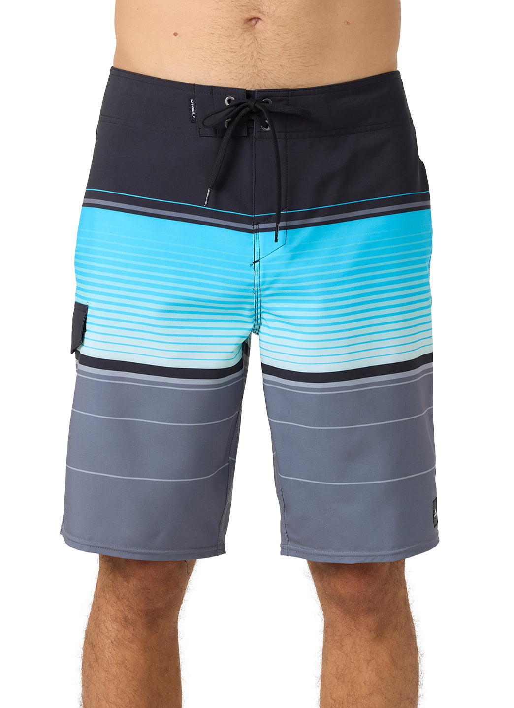 O'Neill Men's 21 Lennox Stripe Board Shorts、mySite、noshort