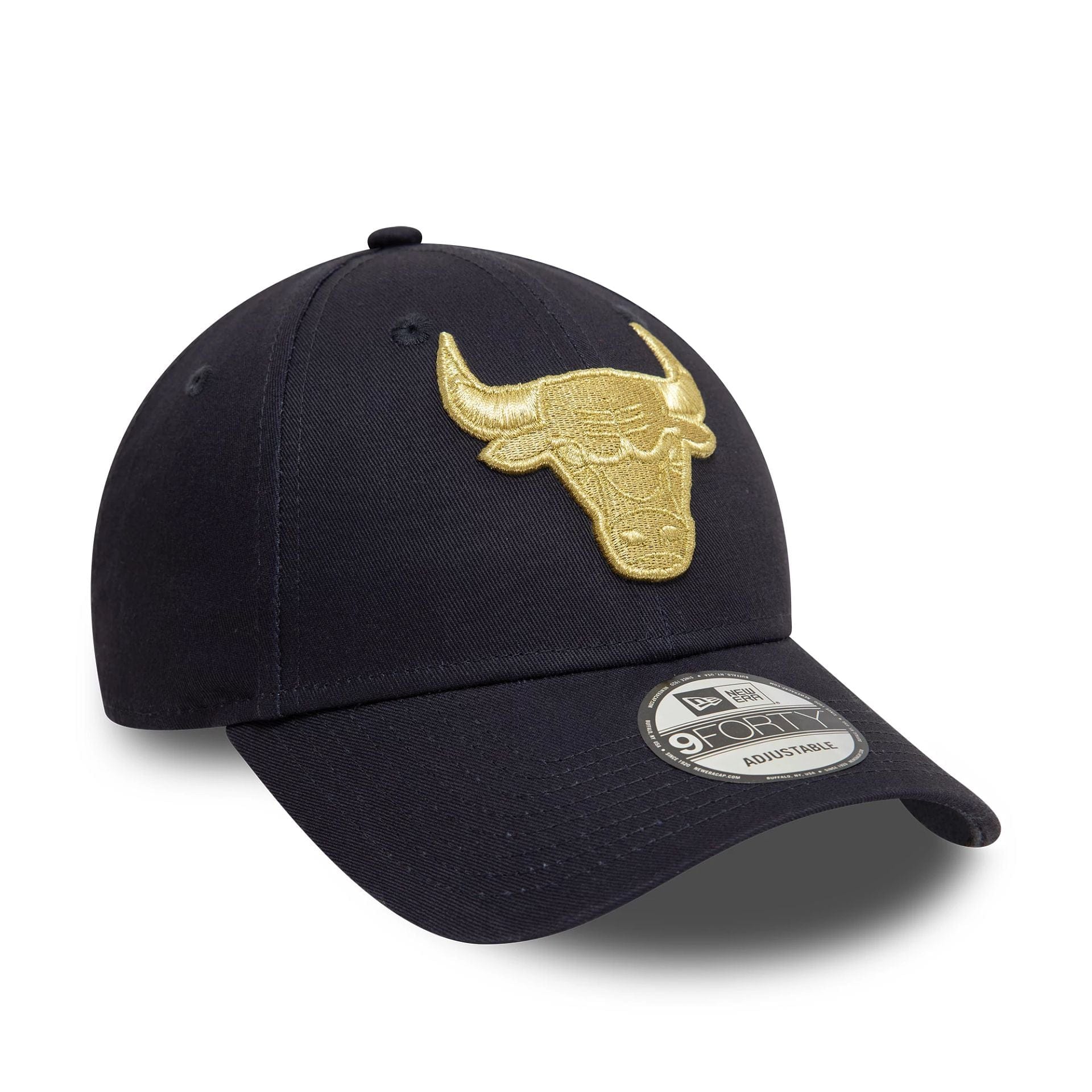Chicago Bulls Metallic Navy 9FORTY Adjustable Cap、mySite、vikingsvslions