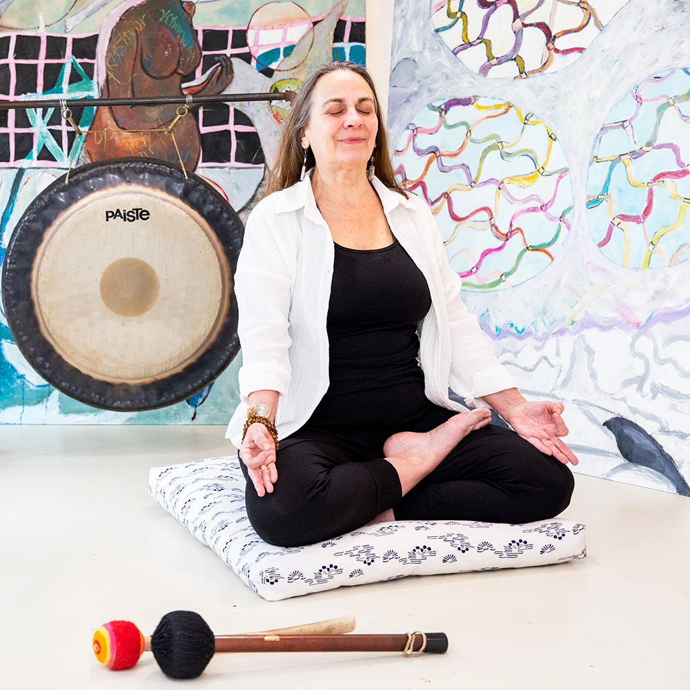 Navy Sunrise Zafu Zabuton Set、mySite、topwebapps