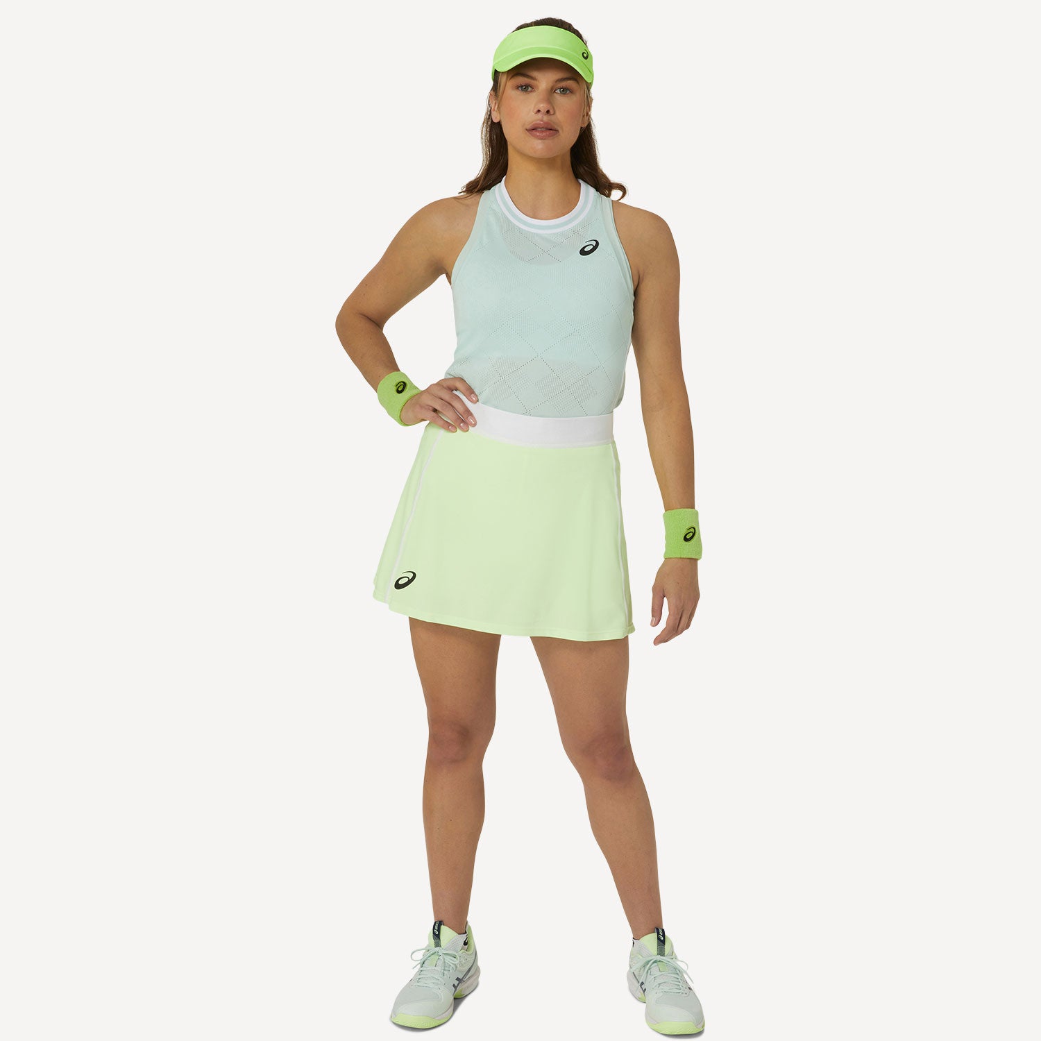 ASICS Match Women's Tennis Tank、mySite、neckold