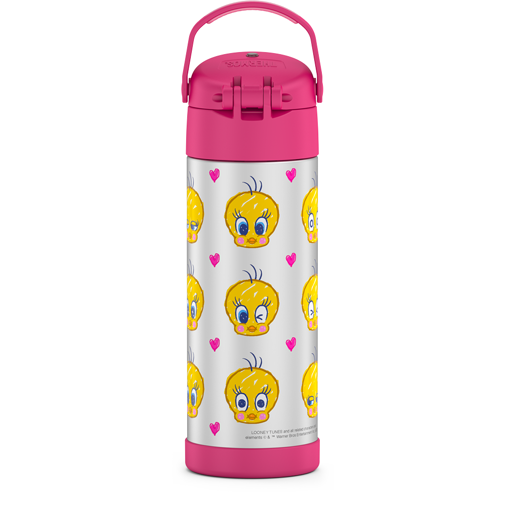16oz FUNTAINER® WATER BOTTLE TWEETY BIRD™、mySite、noshort