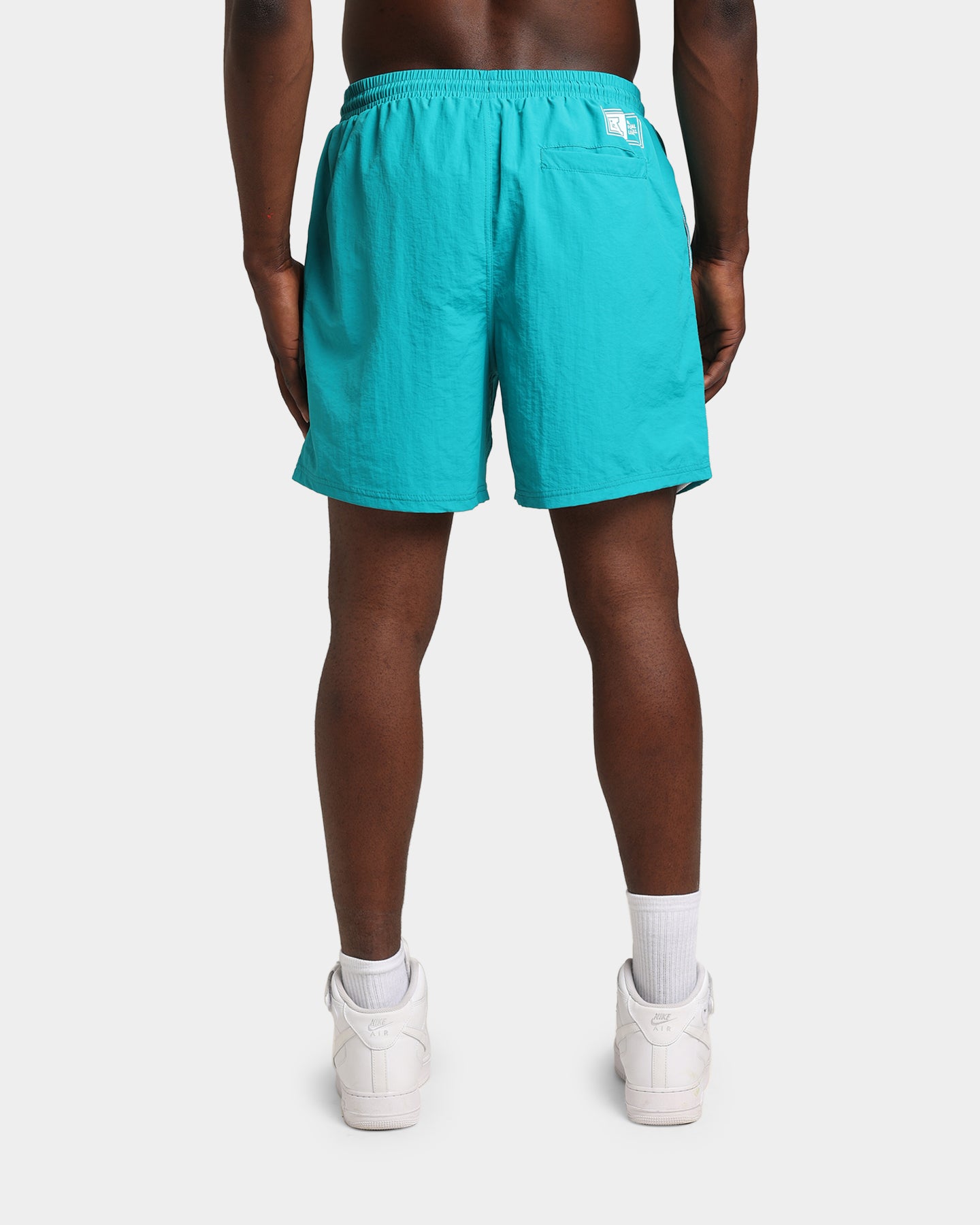 Majestic Athletic Miami Dolphins Chrome Font Beach Shorts Teal、mySite、zt4zffjzw