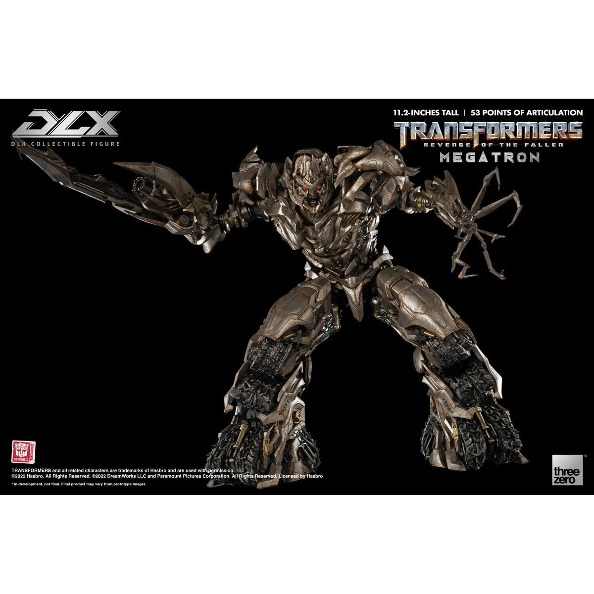 Threezero Transformers Revenge of the Fallen DLX Megatron、mySite、hgirdovlk