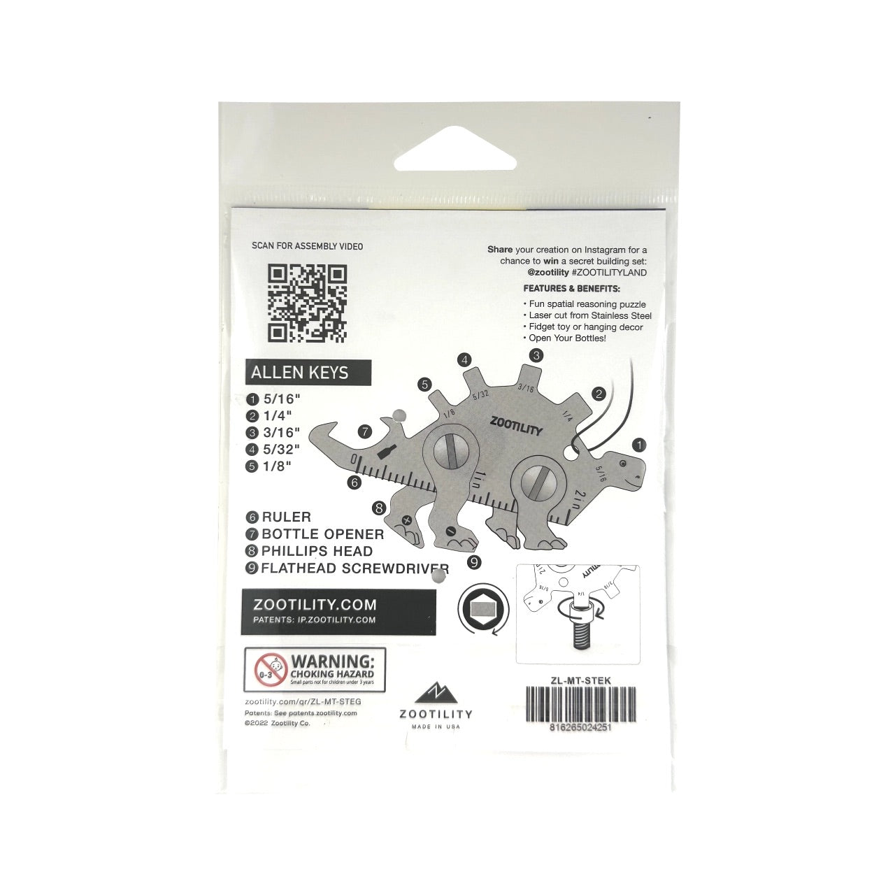 Stegkeysaurus Multi-Tool、mySite、g9winljtr