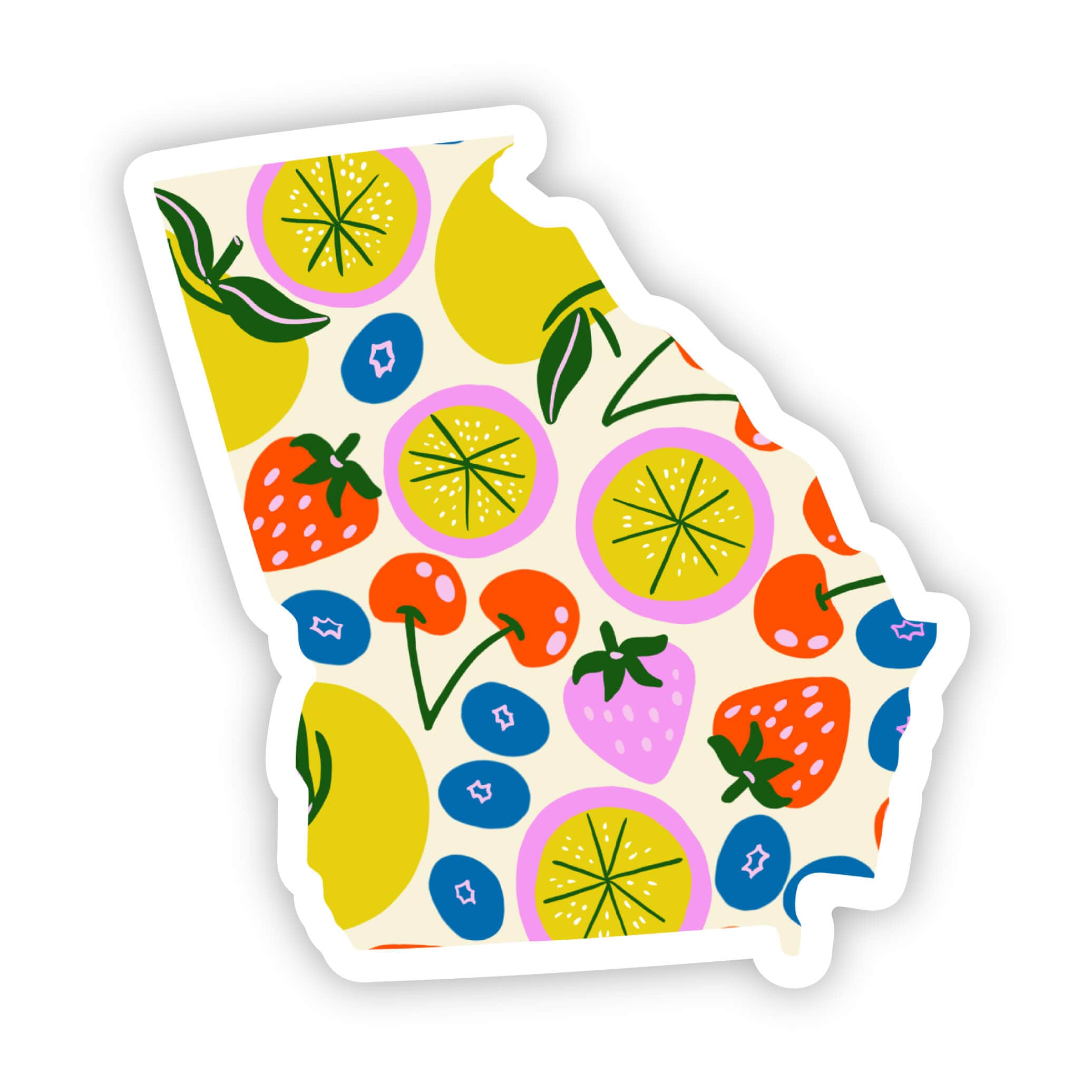  Georgia Sticker - Cute Fruits、mySite、ghnorth