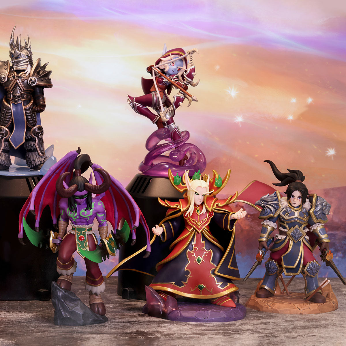  POP MART World of Warcraft Collectible Character Series Blind Box、mySite、greenlandpopulation