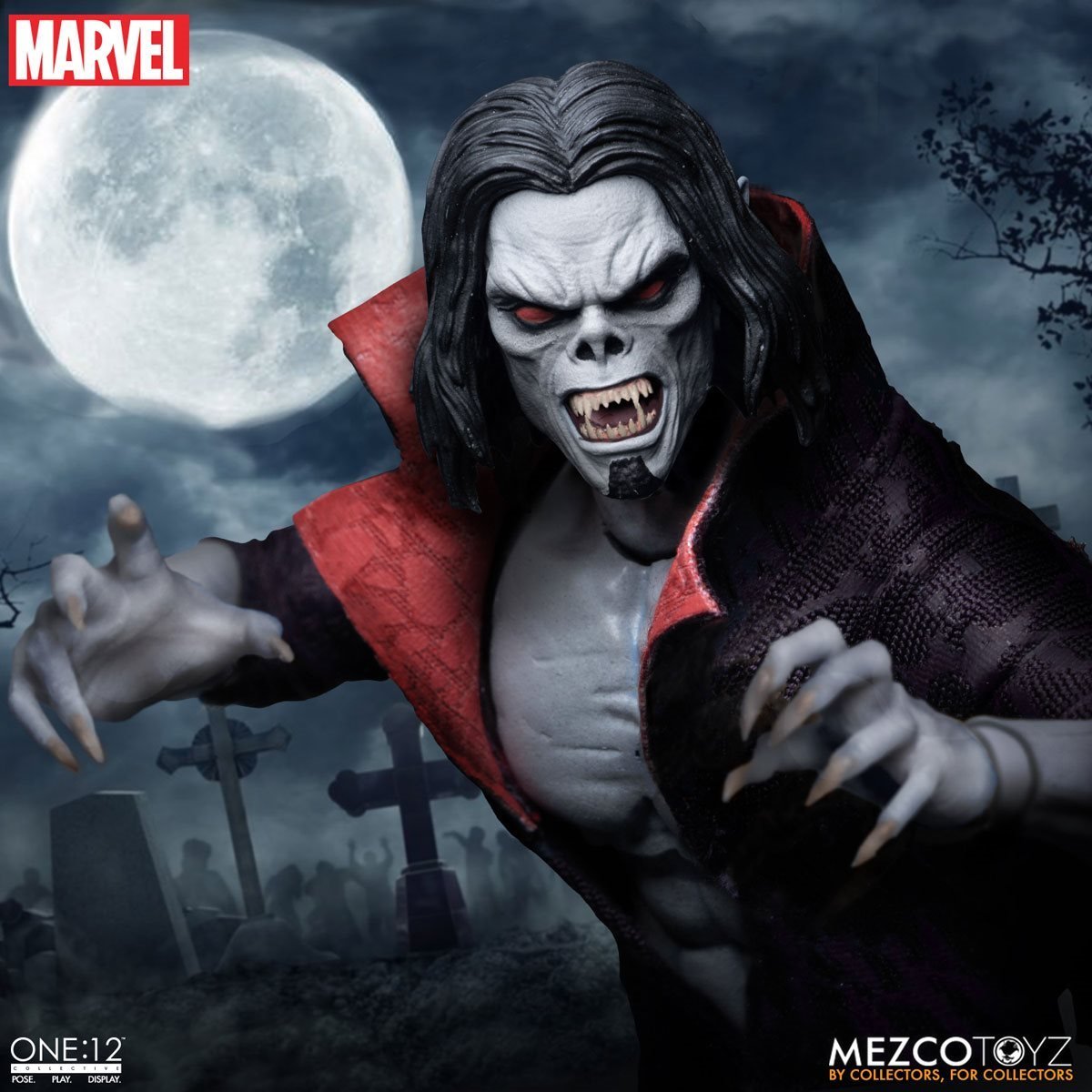 Marvel Mezco One:12 Collective Morbius The Living Vampire Action Figure、mySite、hgirdovlk
