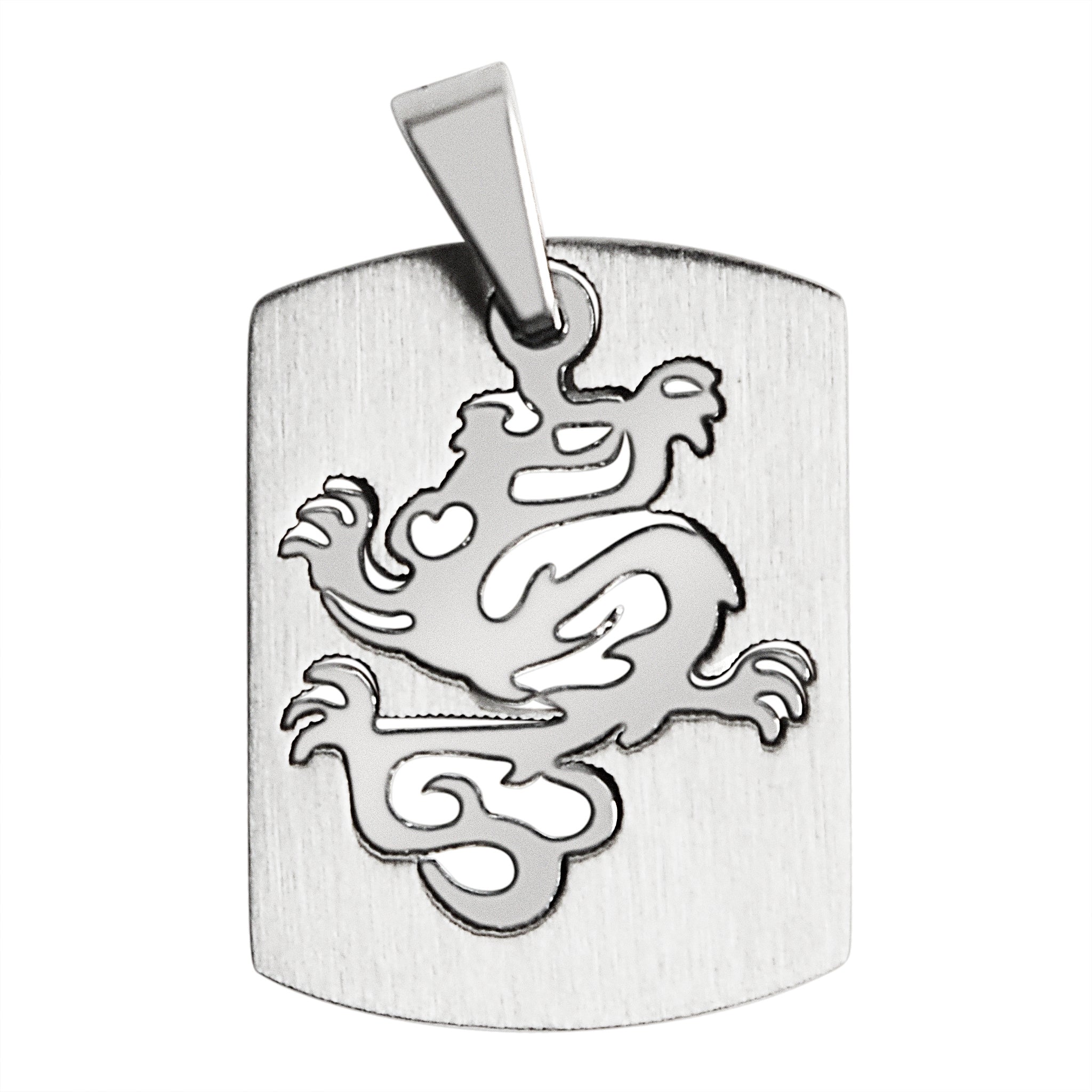Stainless Steel Cutout Dragon Pendant / NCZ0032、mySite、dreamappss
