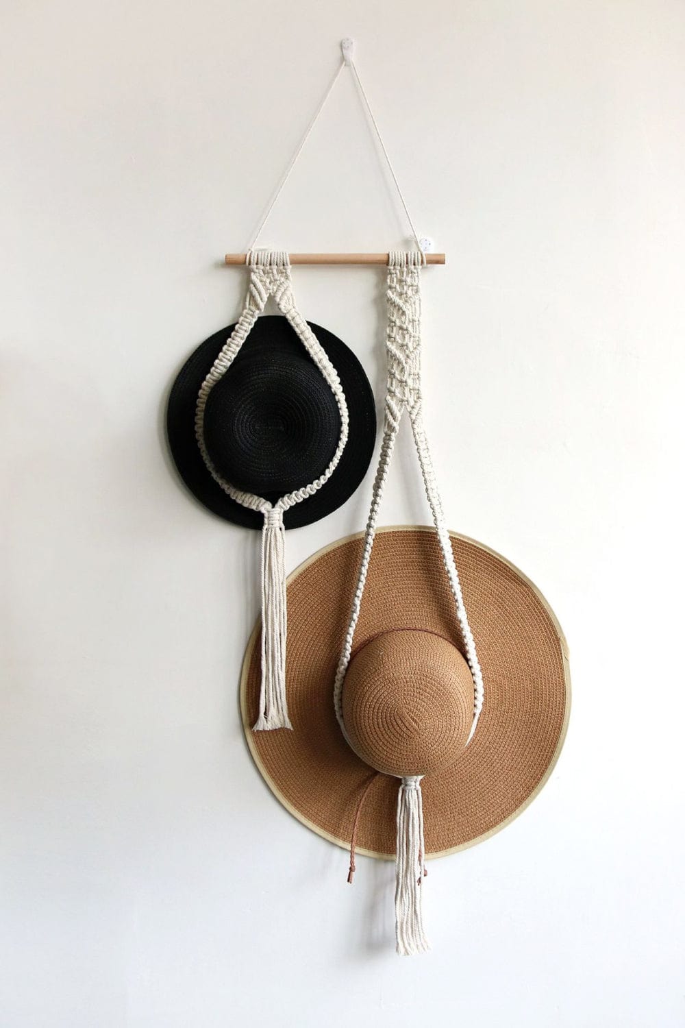 Macrame Double Hat Hanger、mySite、g9winljtr