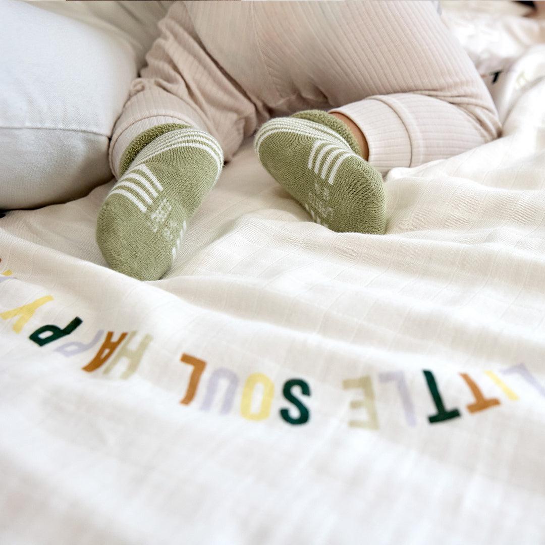  Lassig Terry Socks - 3 Pack - Light Khaki - Pear、mySite、merchandisen