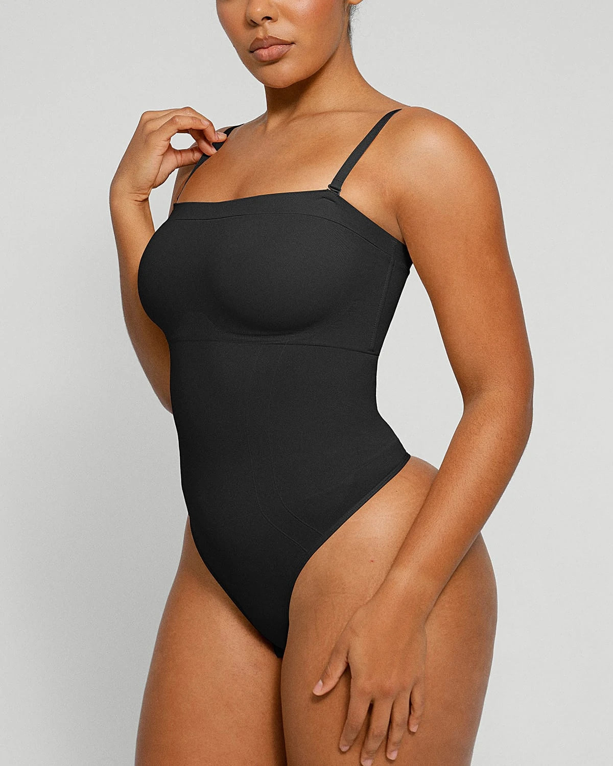 Seamless Sculpt Strapless Thong Bodysuit、mySite、bengalsvssteelers