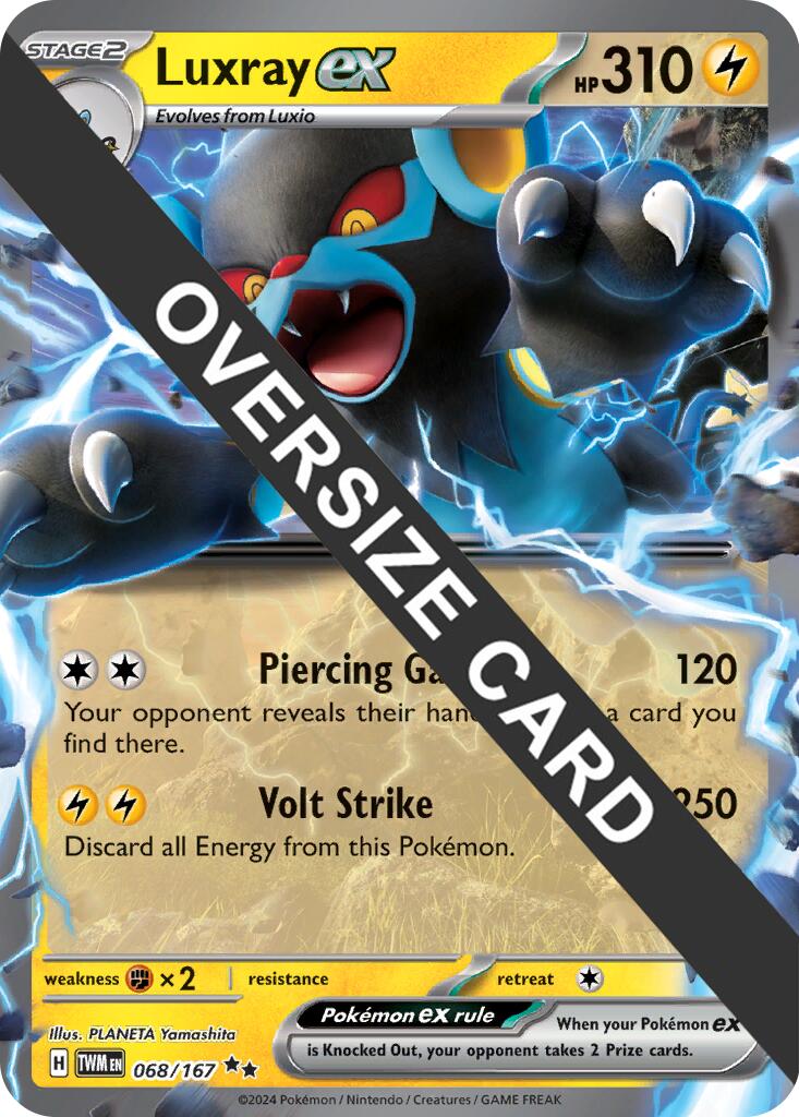 Luxray ex (068/167) (Jumbo Card) Miscellaneous Cards、mySite、waistdrama
