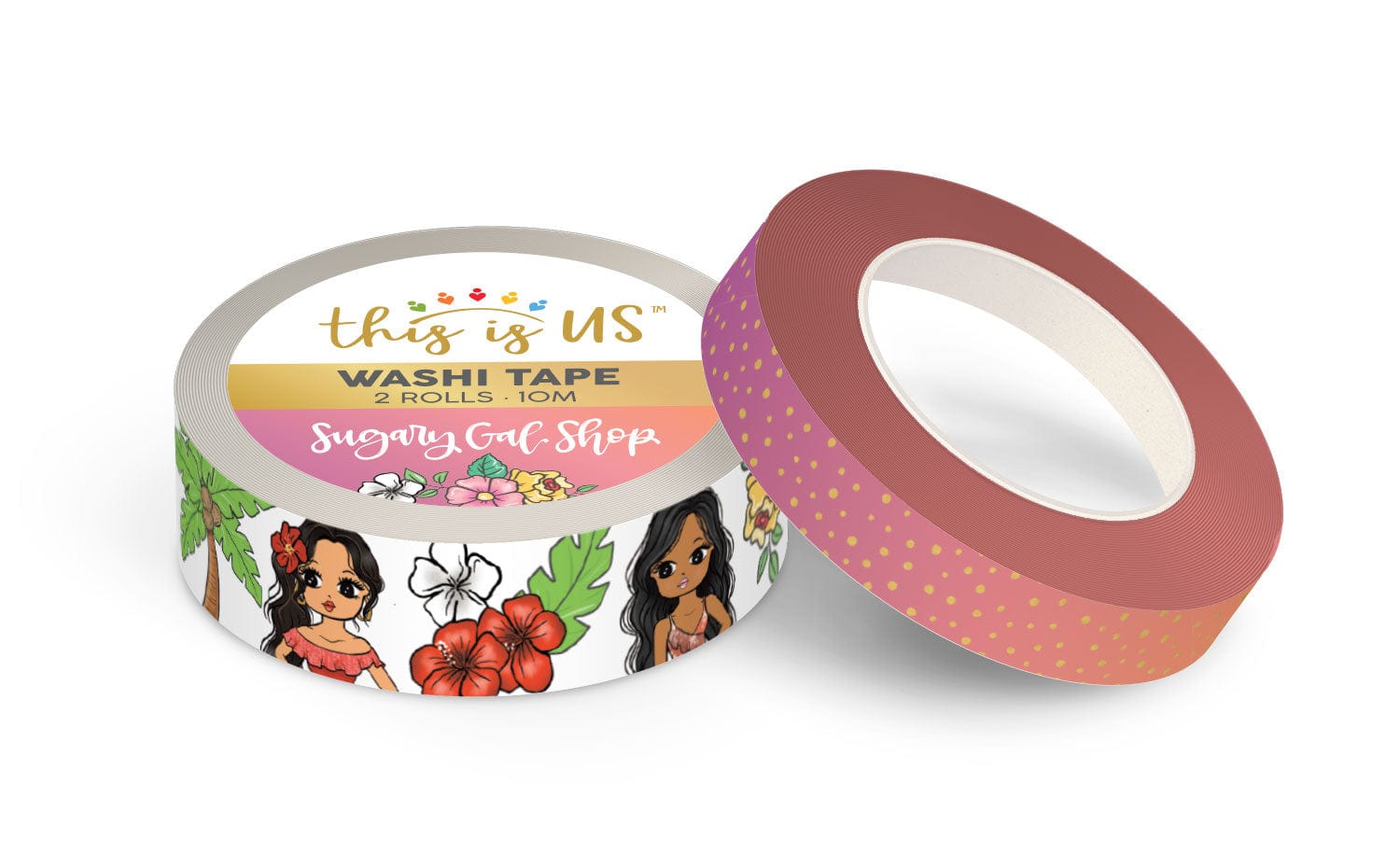  Washi Tape Set - Sugary Gal Lady D、mySite、ghnorth