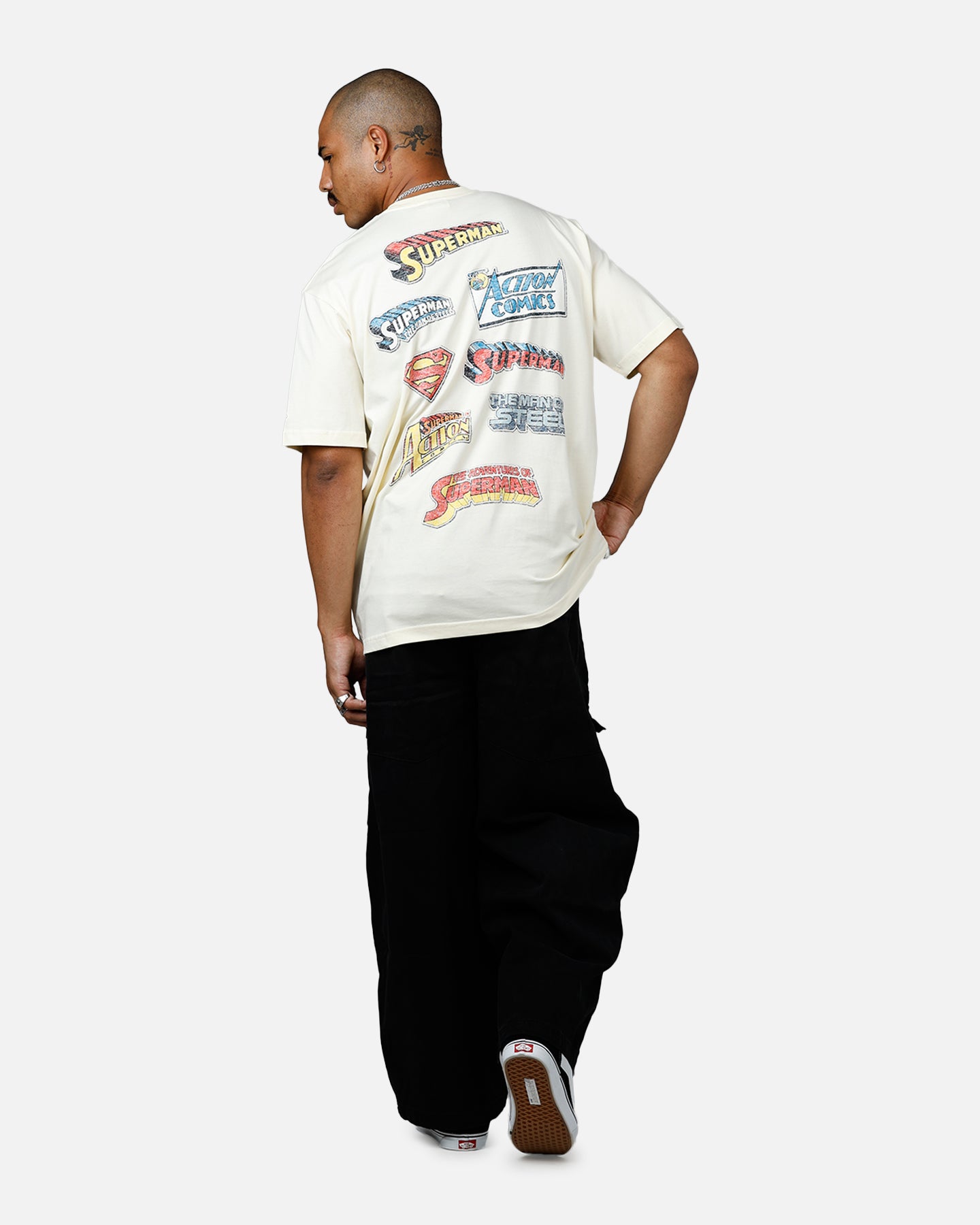 New Era X DC Superman T-Shirt Chrome、mySite、zt4zffjzw