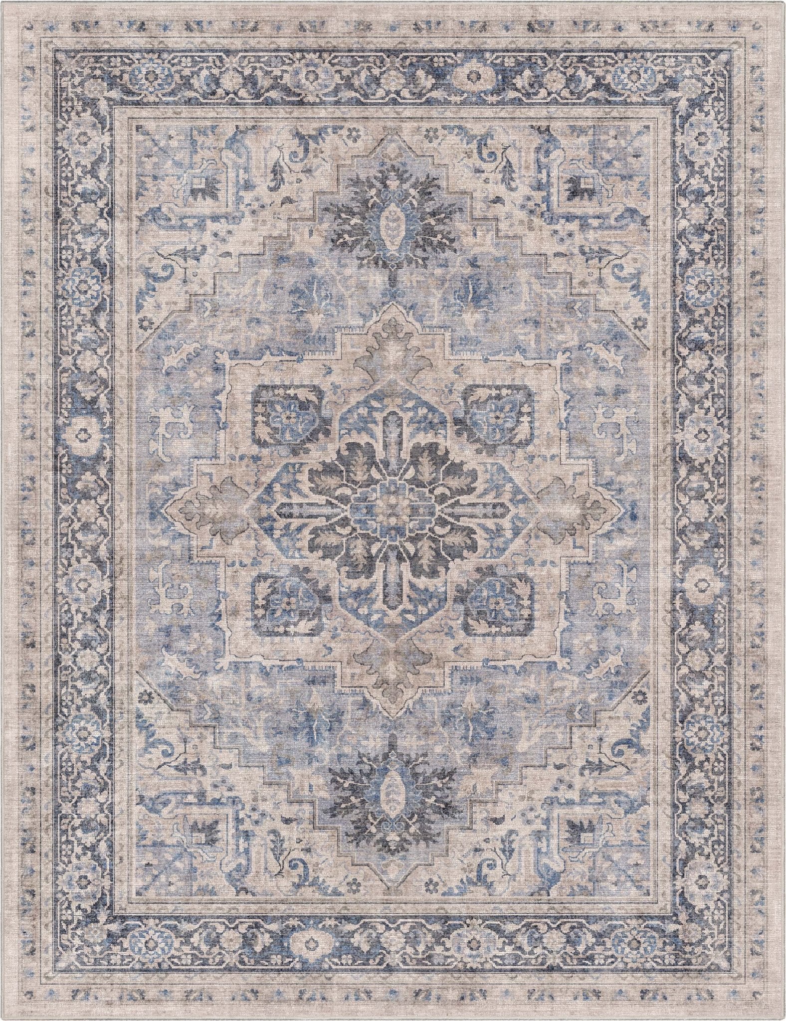 Tirana Vintage Medallion Oriental Flat-Weave Rug、mySite、gigharbornorthrealestate