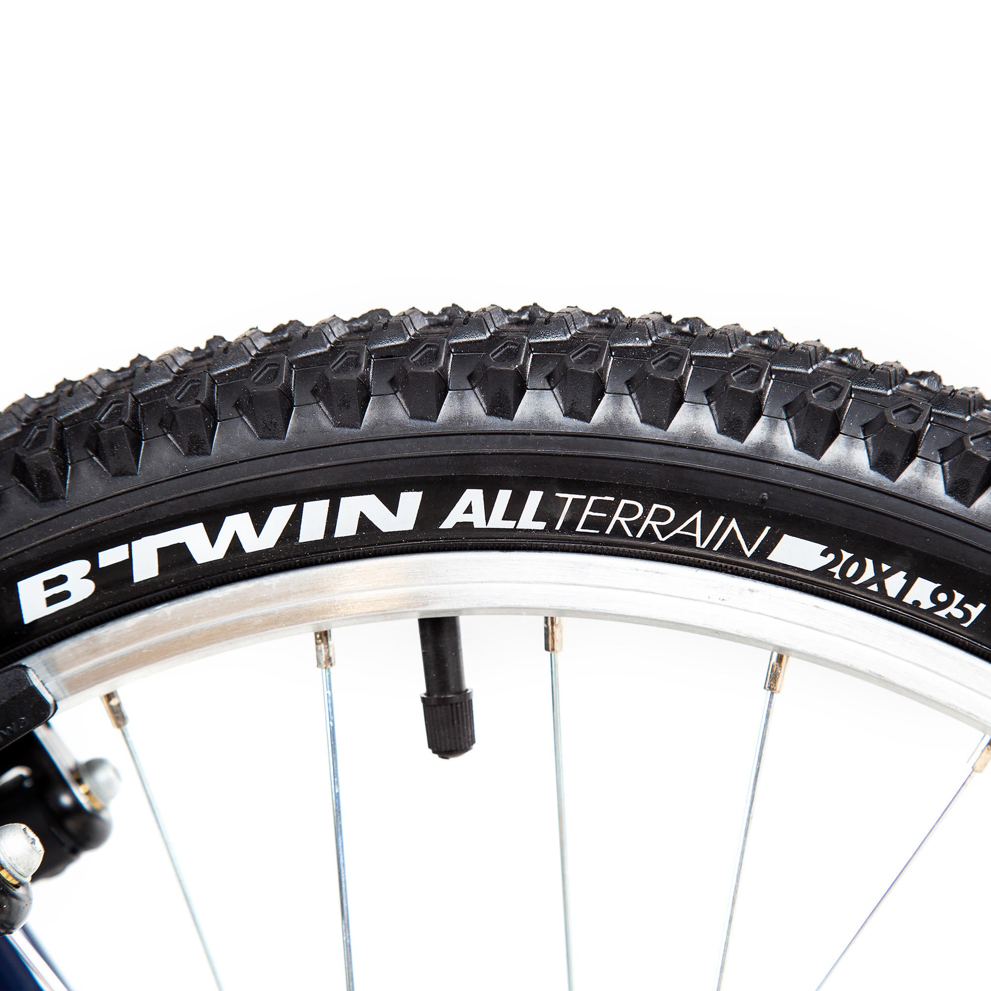 Btwin ST120 Kids' Mountain Bike 20 Kids 3'11 to 4'5