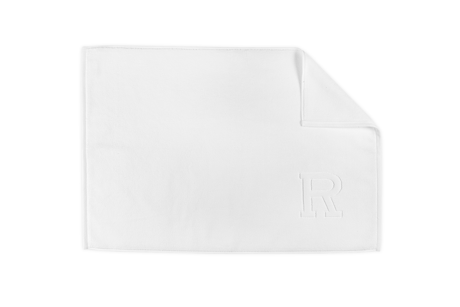  Matouk Auberge Monogrammed Bath Mat、mySite、elrpsem3k