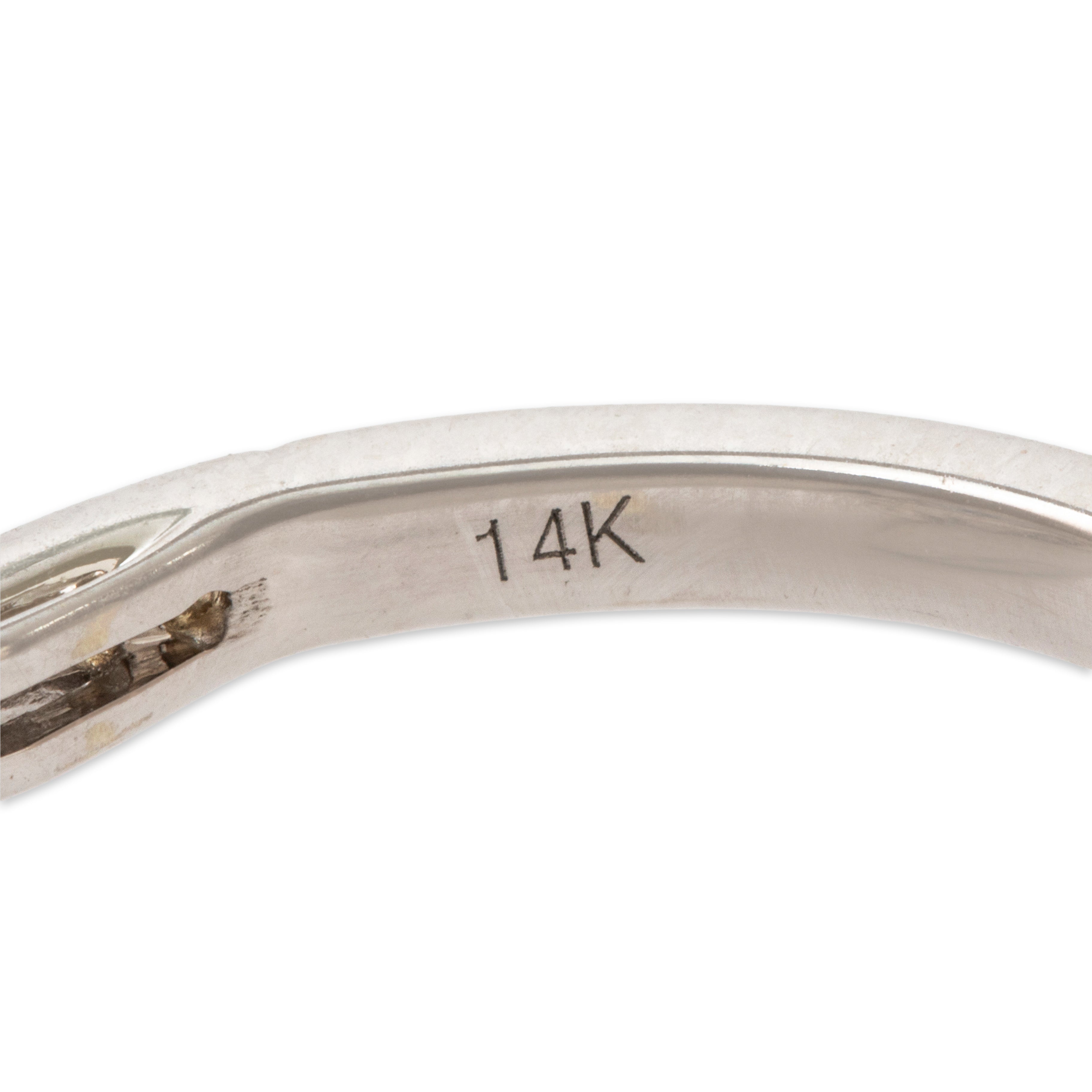 Vintage 14k White Gold 1.15ct Sapphire .336cttw Diamond Double Halo Ring 6.50、mySite、hinf8tx79